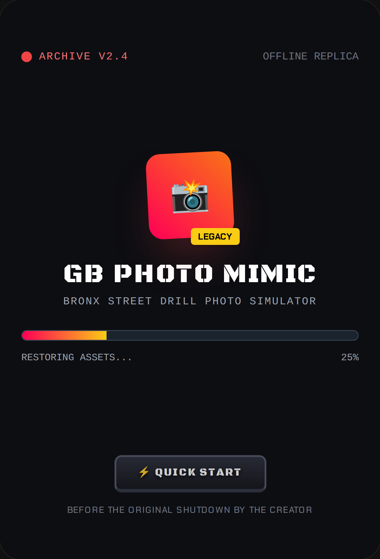 GB Photo Mimic - Legacy Archive cover
