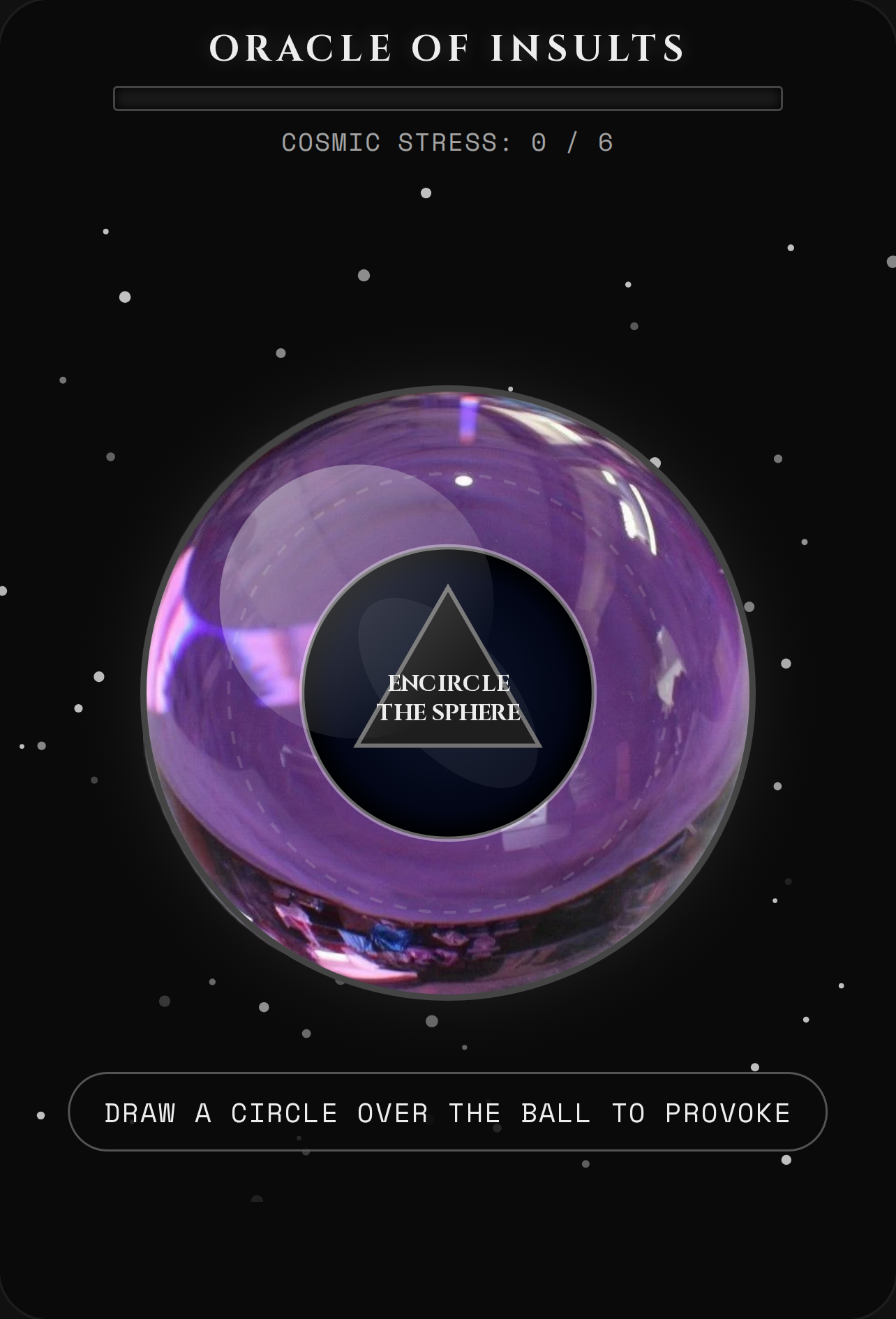 Occult 8-Ball Oracle cover