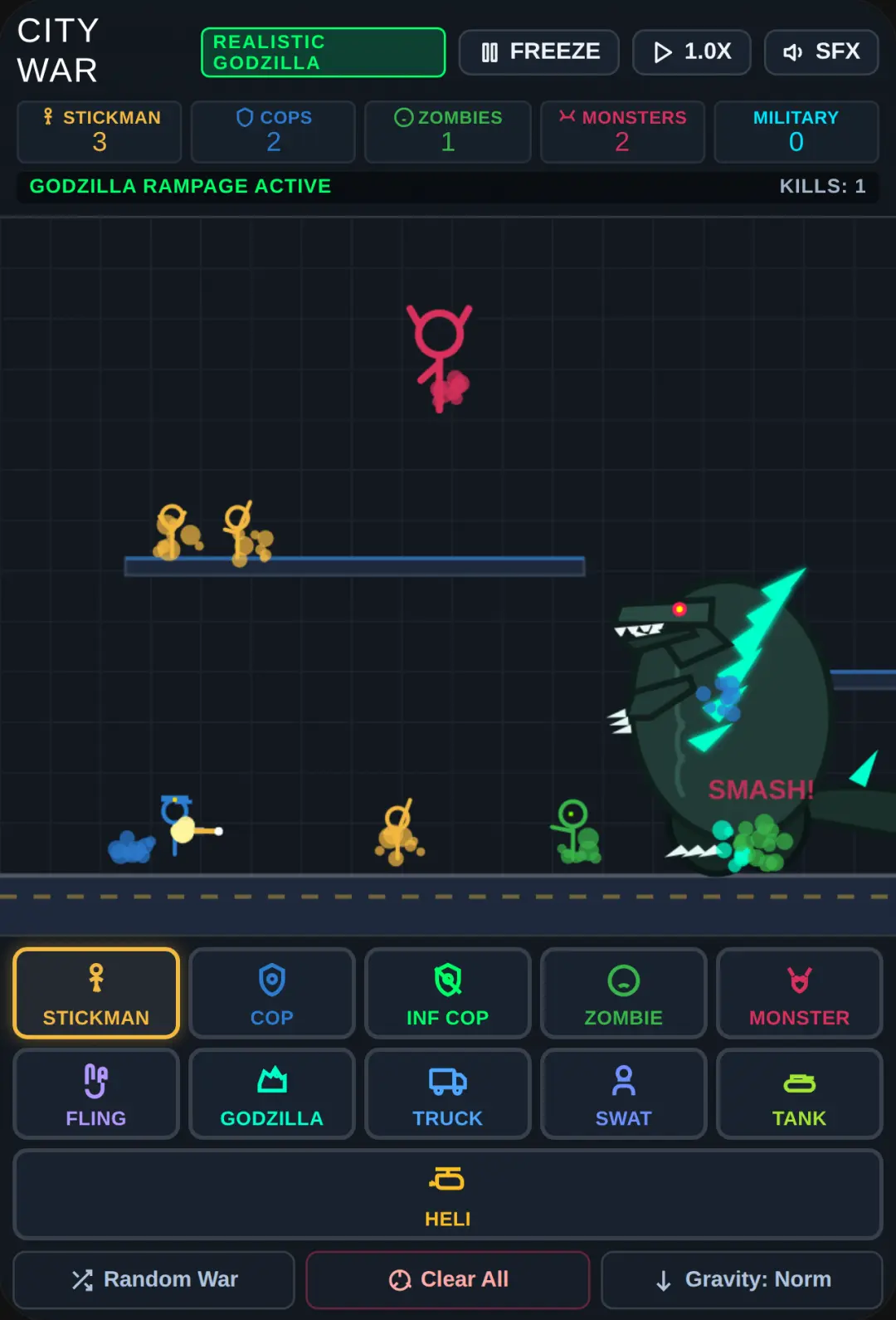 Stickman Faction Battle Simulator cover