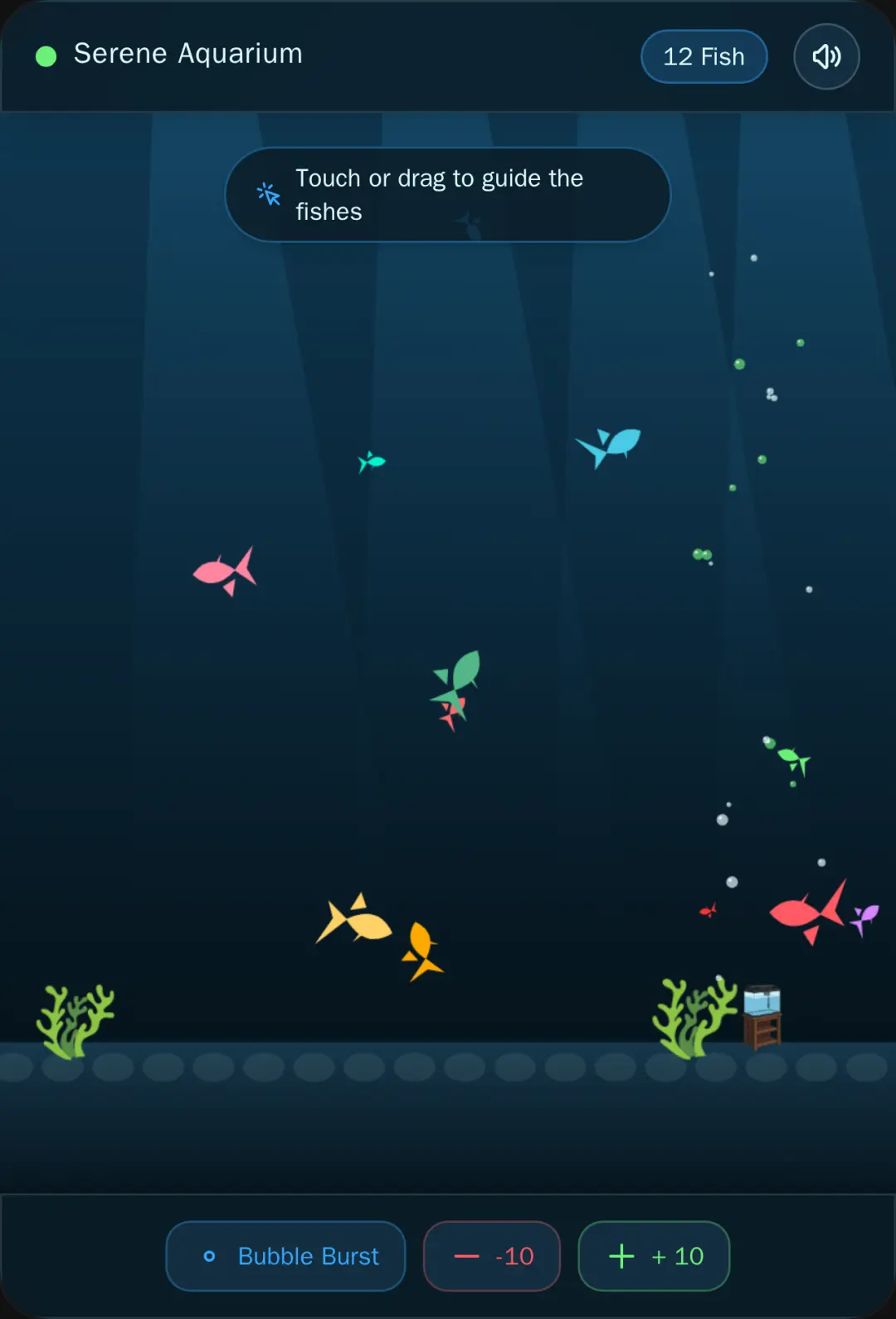 Serene Aquarium cover