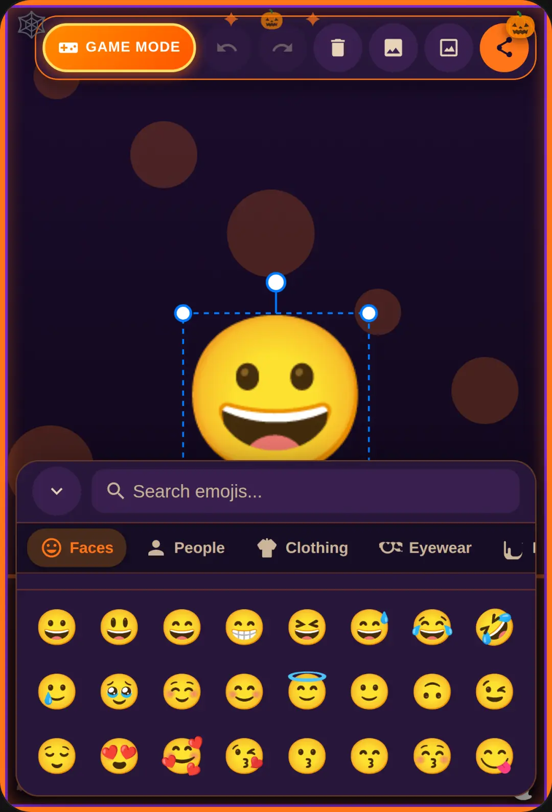 iOS Emoji Editor