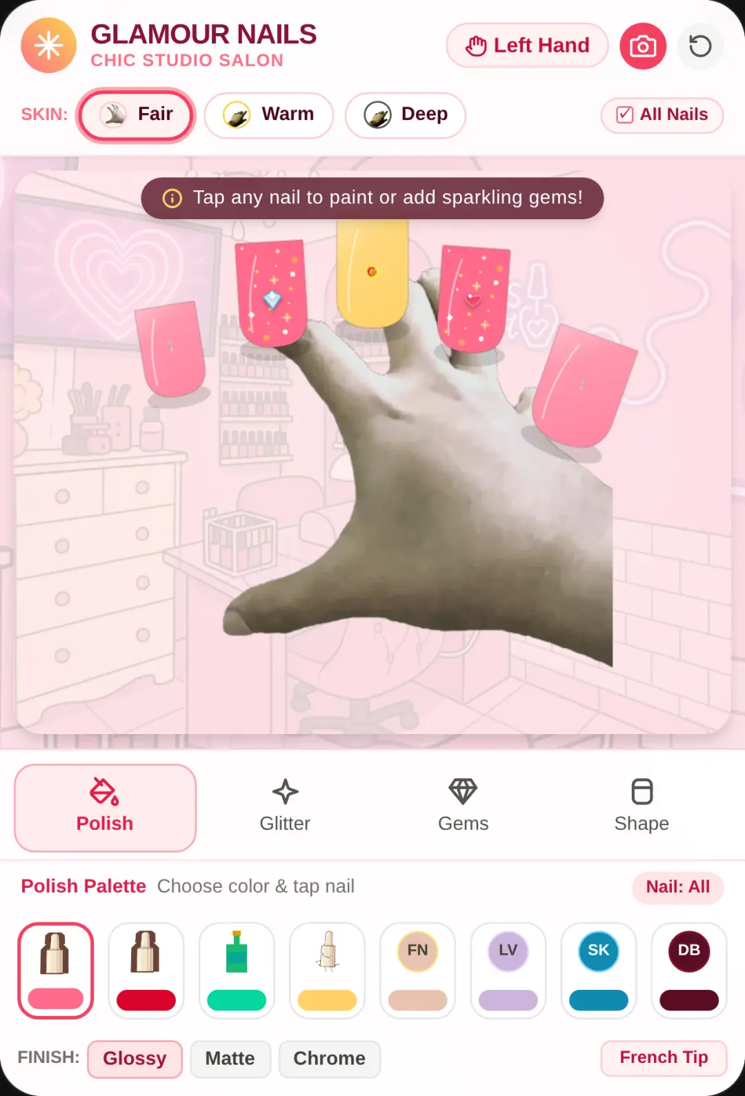 Glamour Nails - Chic Salon cover