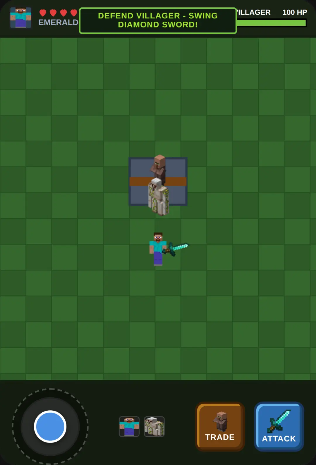 Minecraft Village Defender cover
