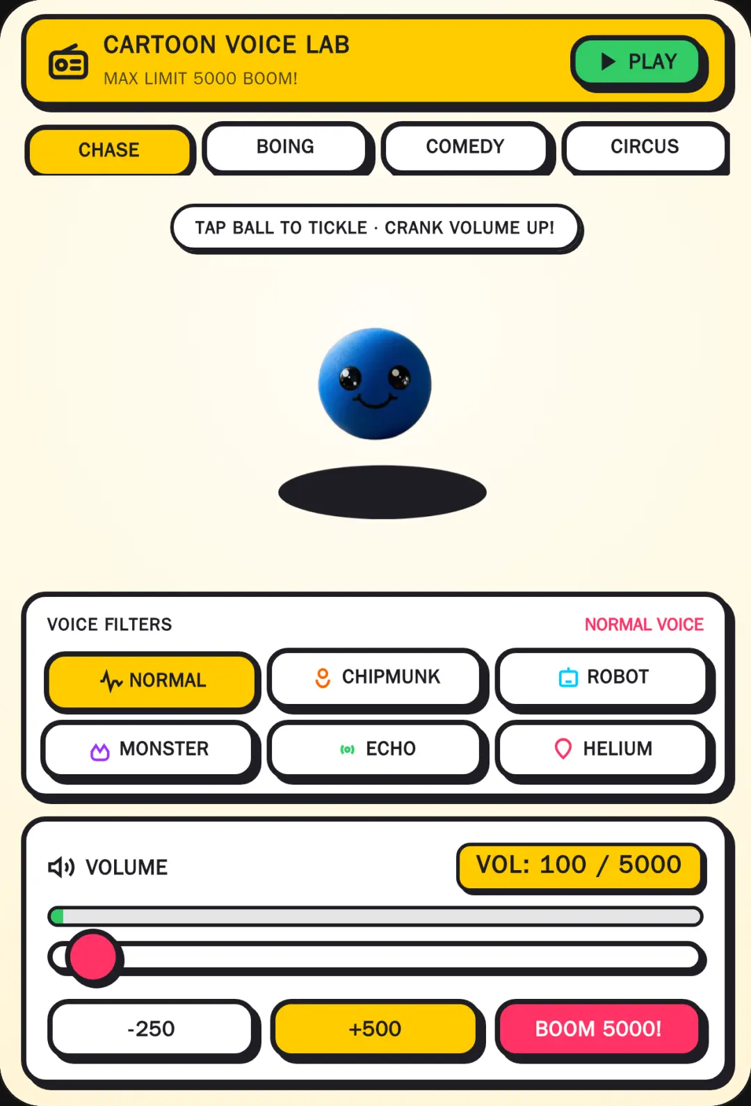 Cartoon Sound Lab: 5000 Volume Explosion cover