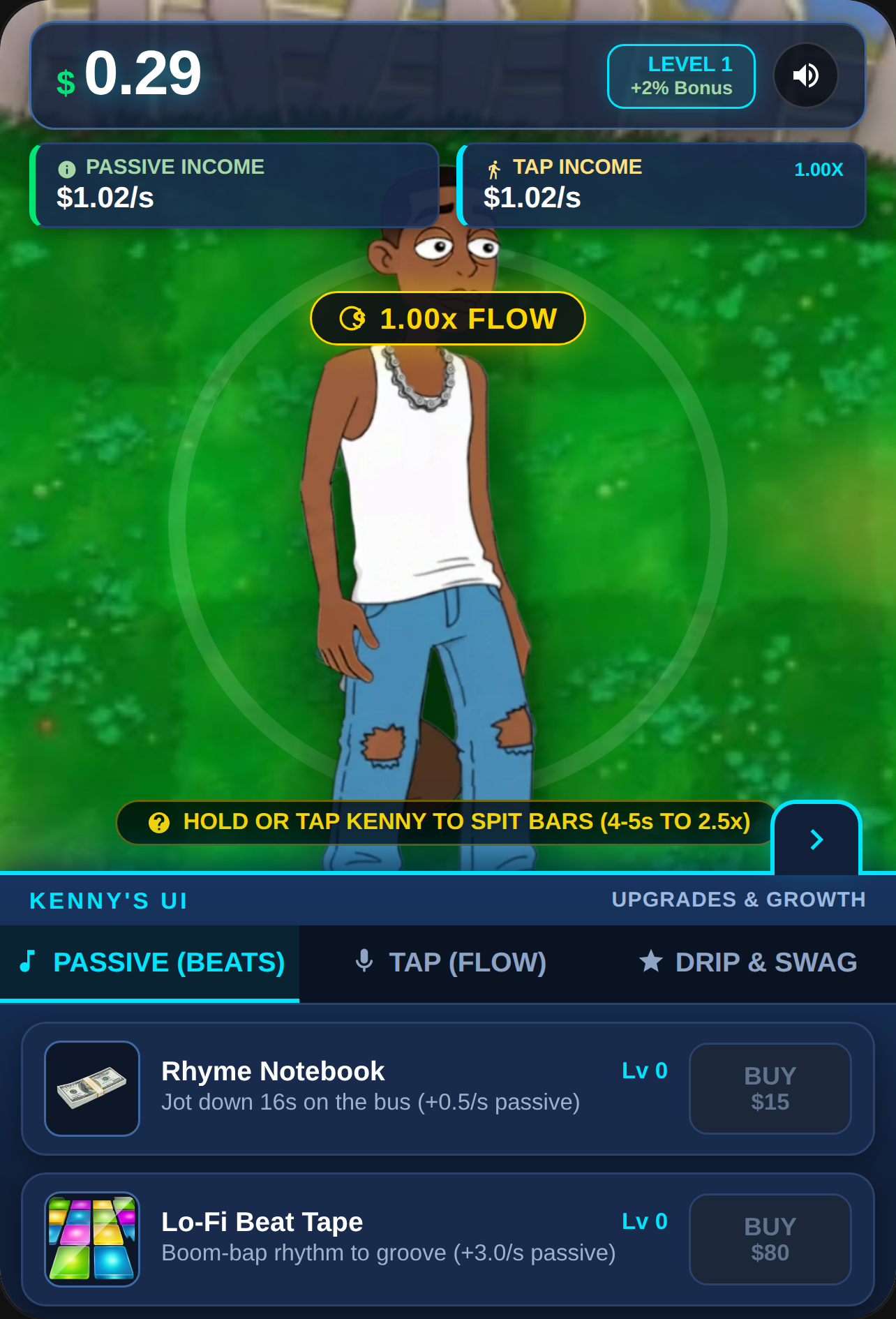 Kenny: Rapper Idle cover