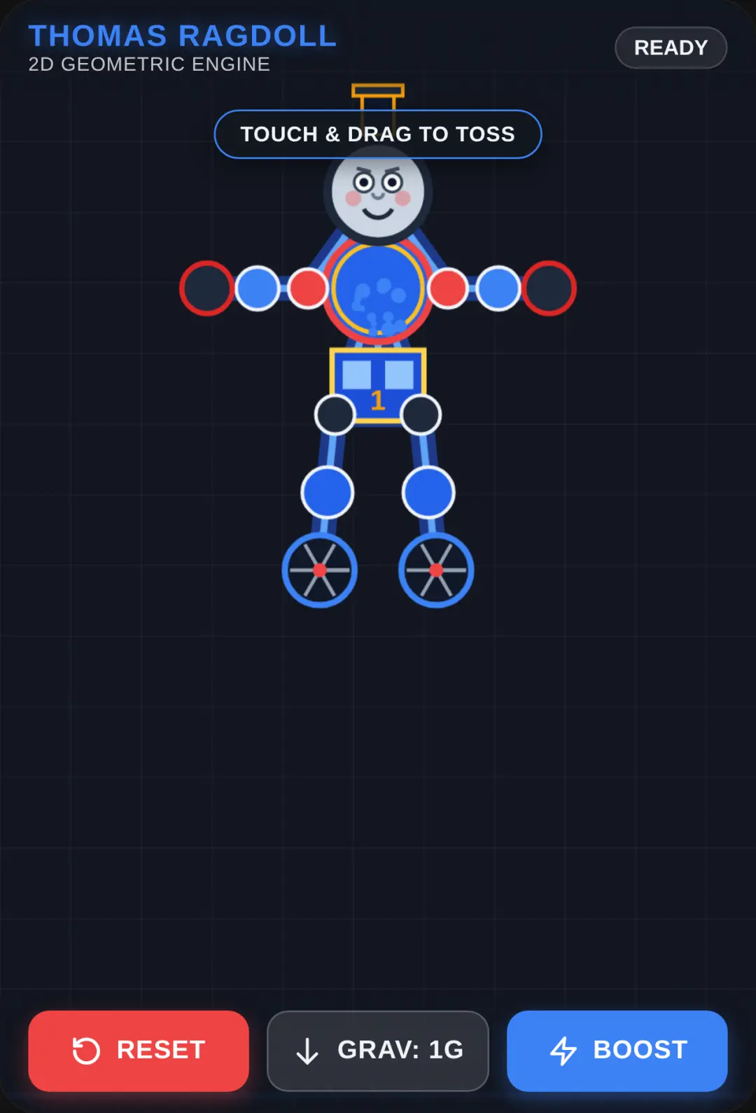 Thomas Ragdoll Physics cover