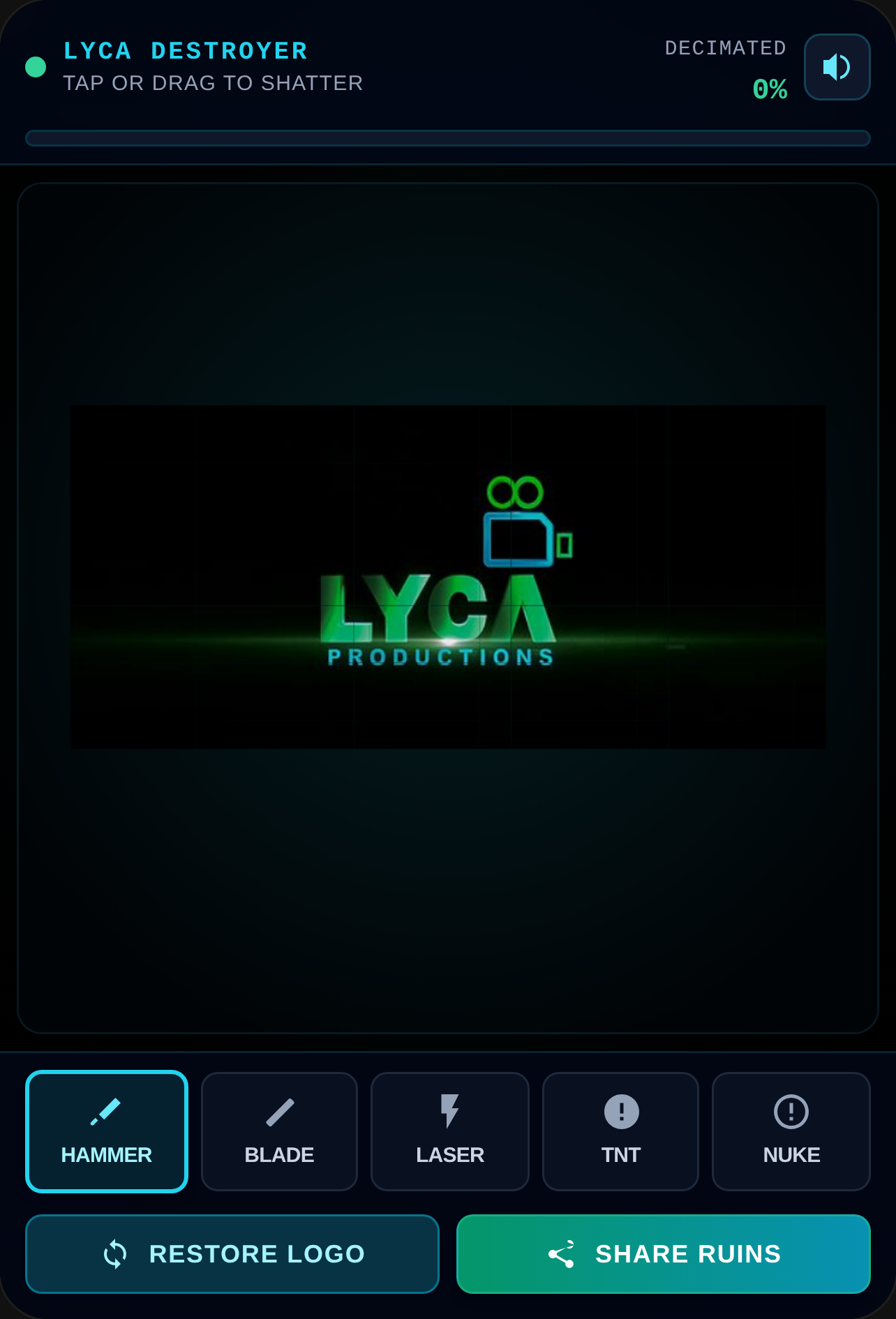 Lyca Productions Logo Destruction cover
