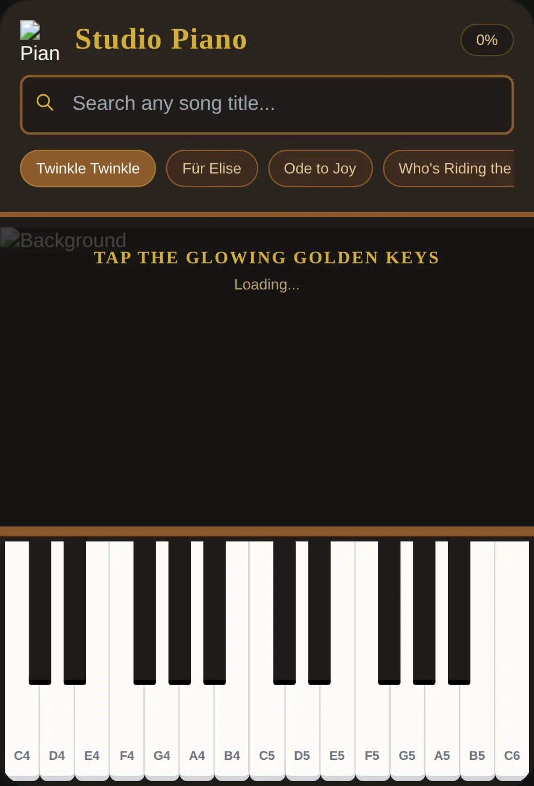Studio Piano cover