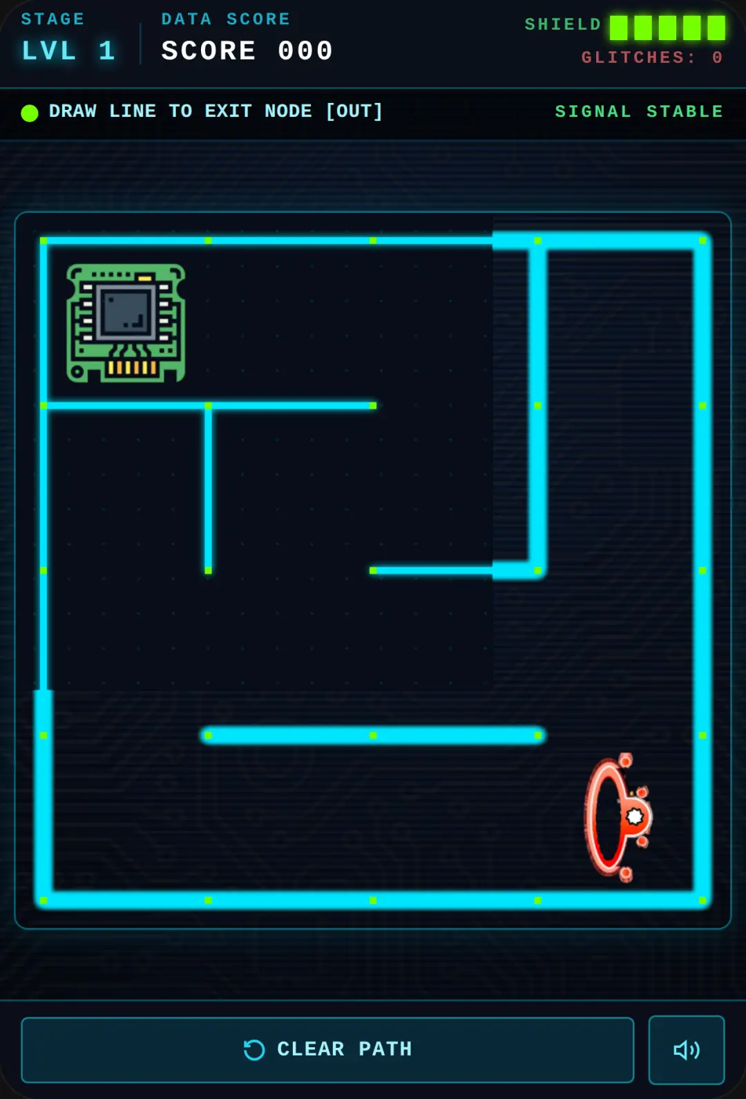 Cyber Circuit Maze cover
