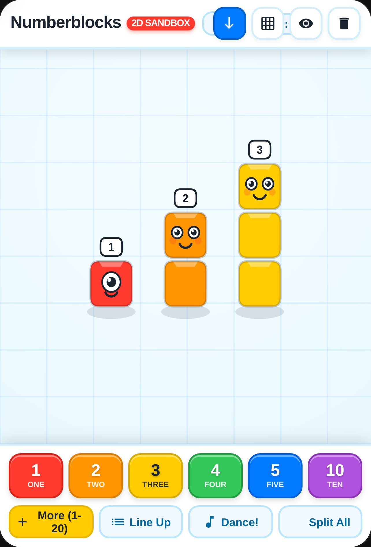 Numberblocks Sandbox 2D cover