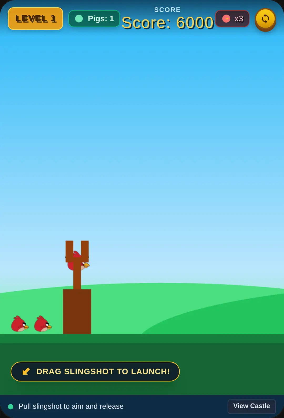 Angry Birds Slingshot Demolition cover