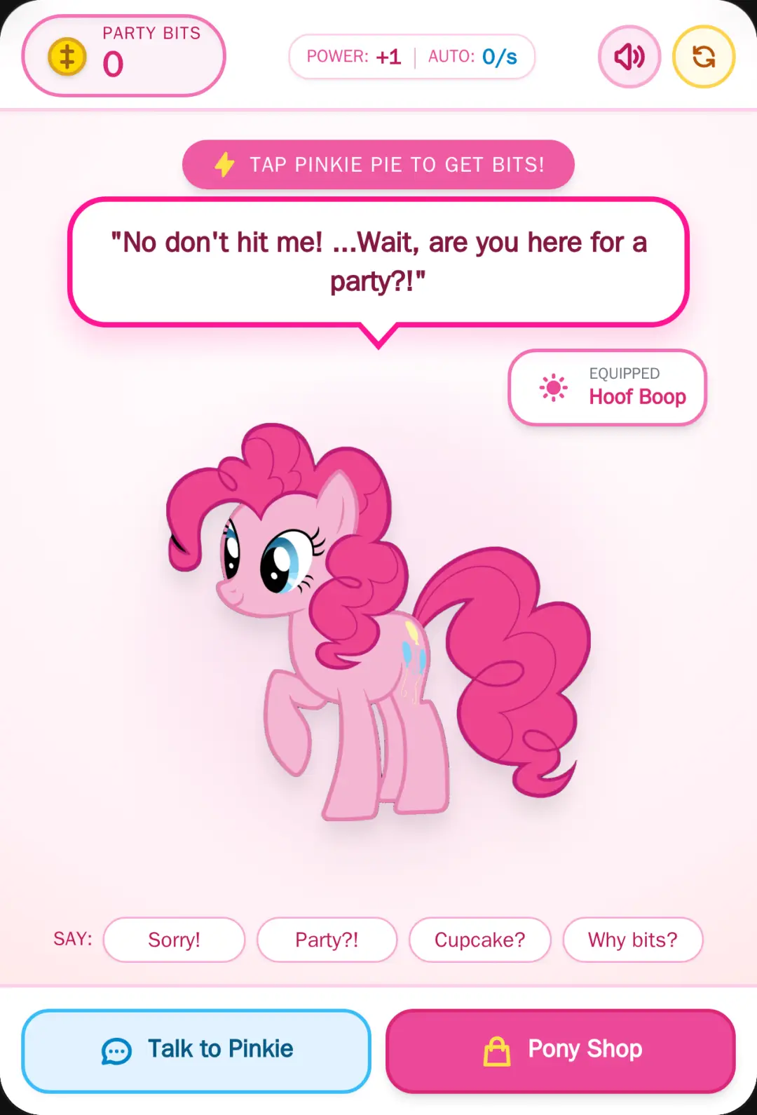 Pinkie Pie Tap & Shop cover