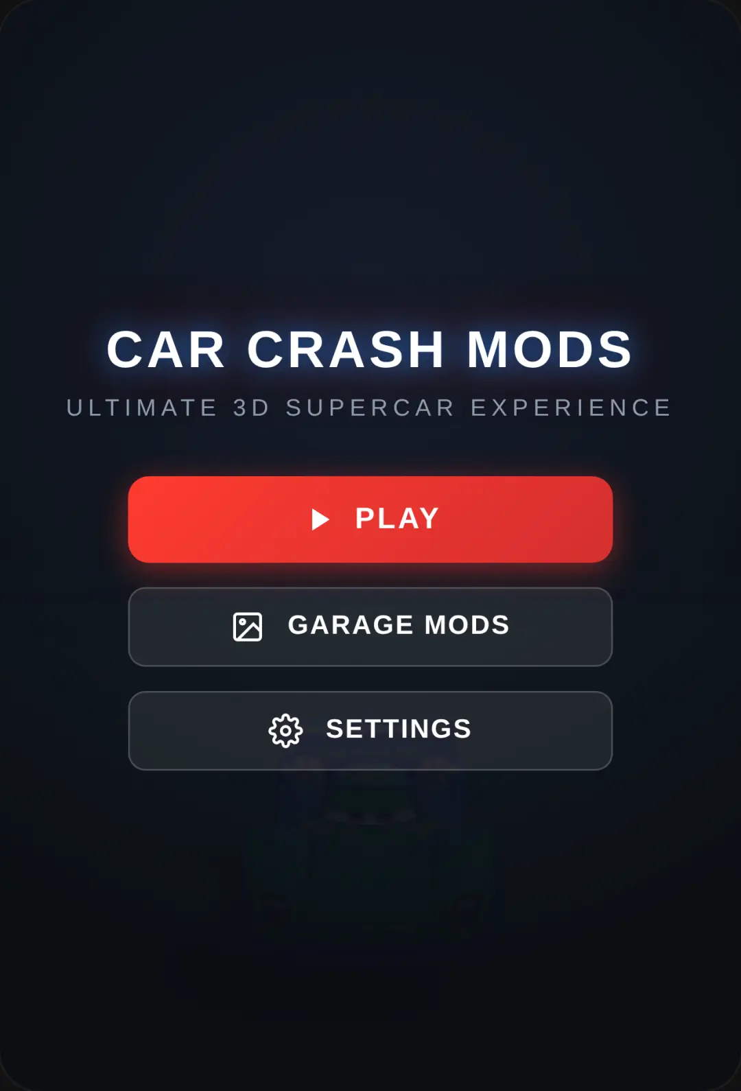 CAR CRASH MODS cover