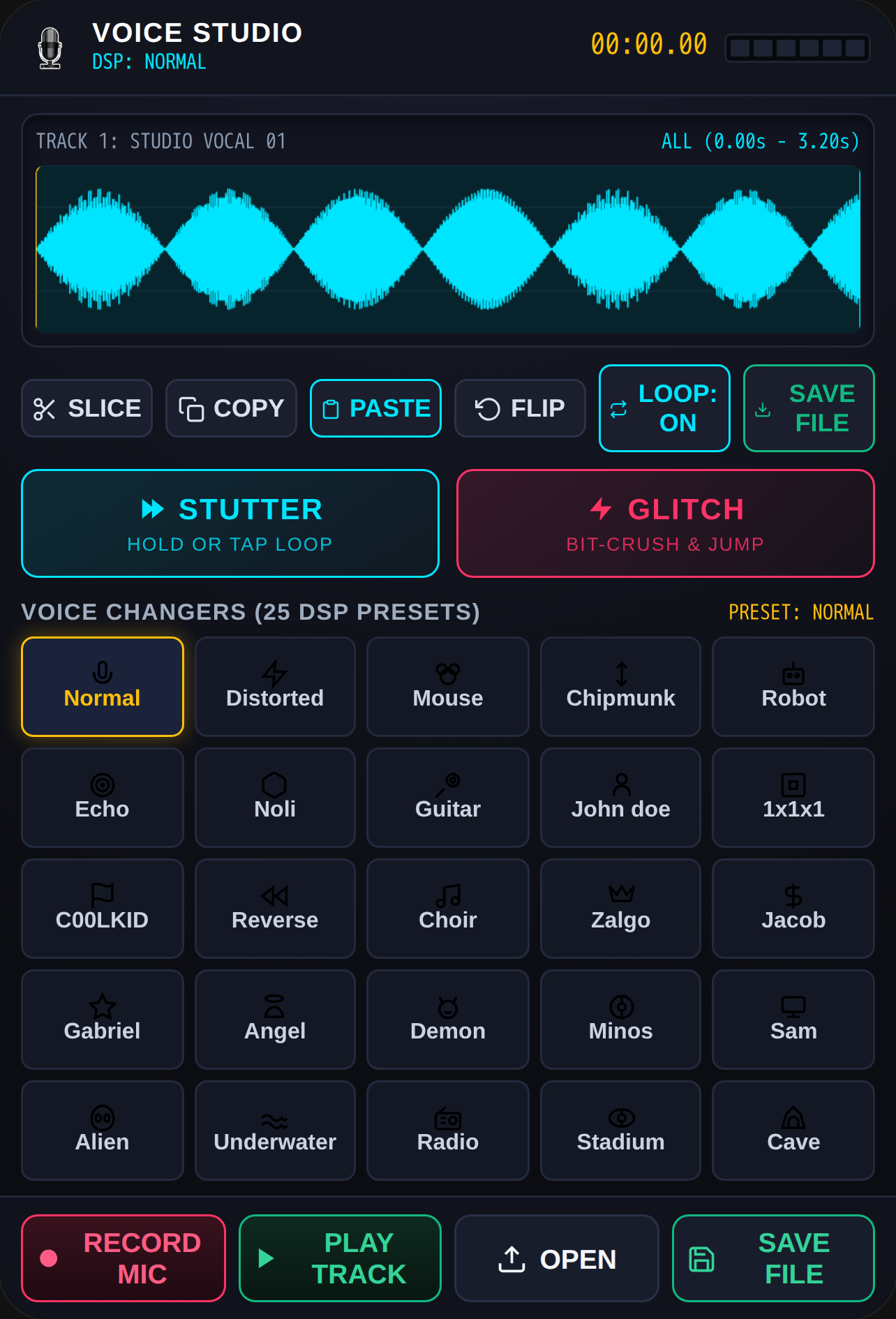 Voice Studio - Pro DAW & Voice Changer cover