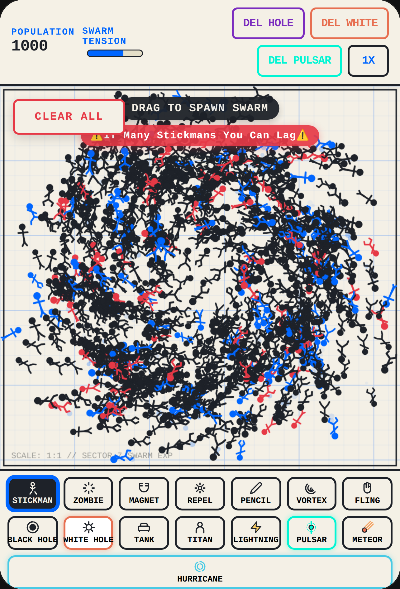 Stickman Swarm Simulator cover