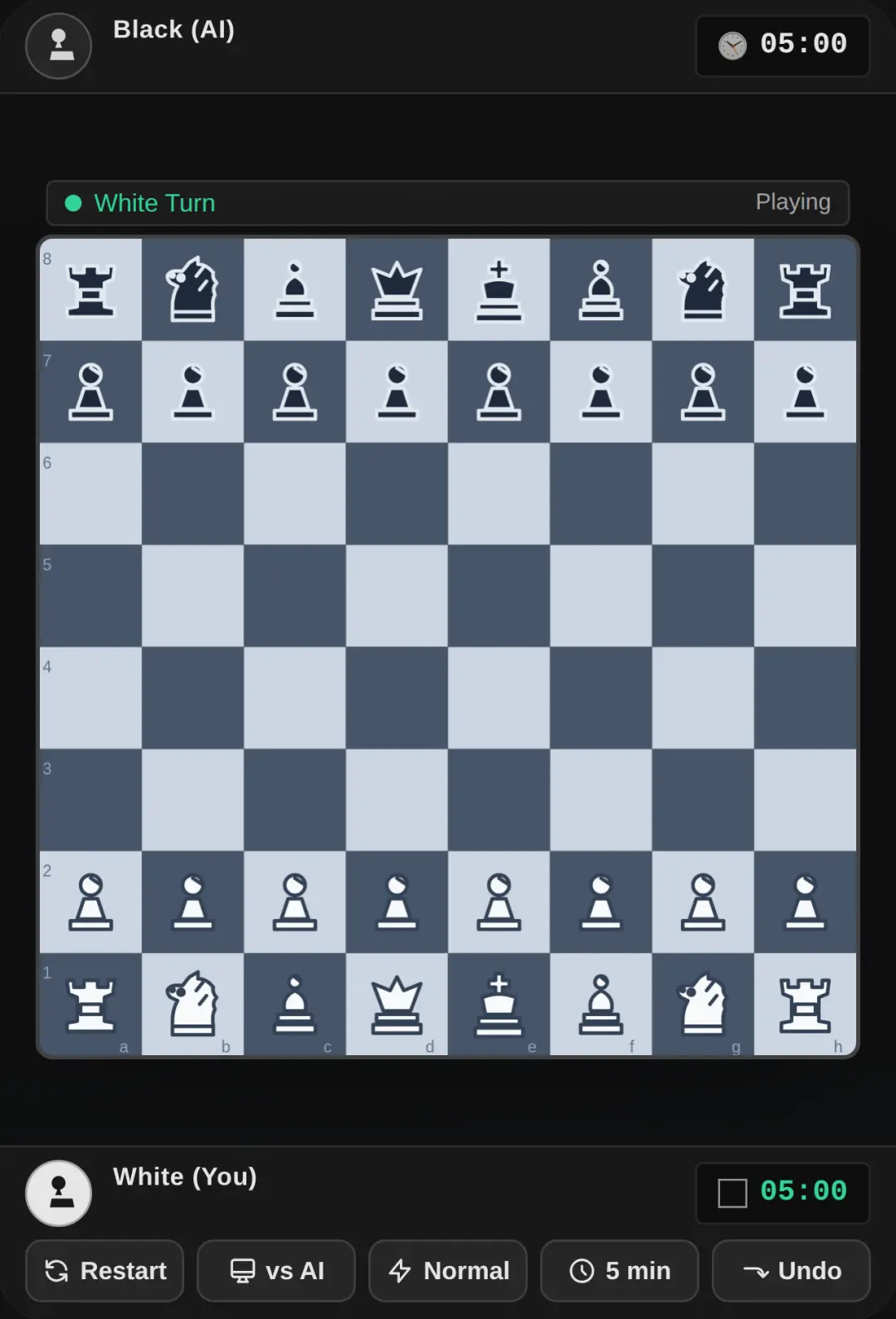 Minimalist Chess cover