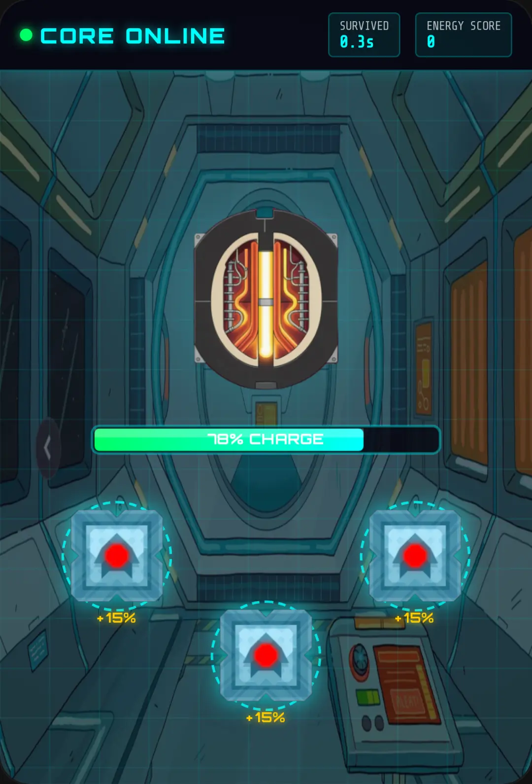 Neon Battery Core cover
