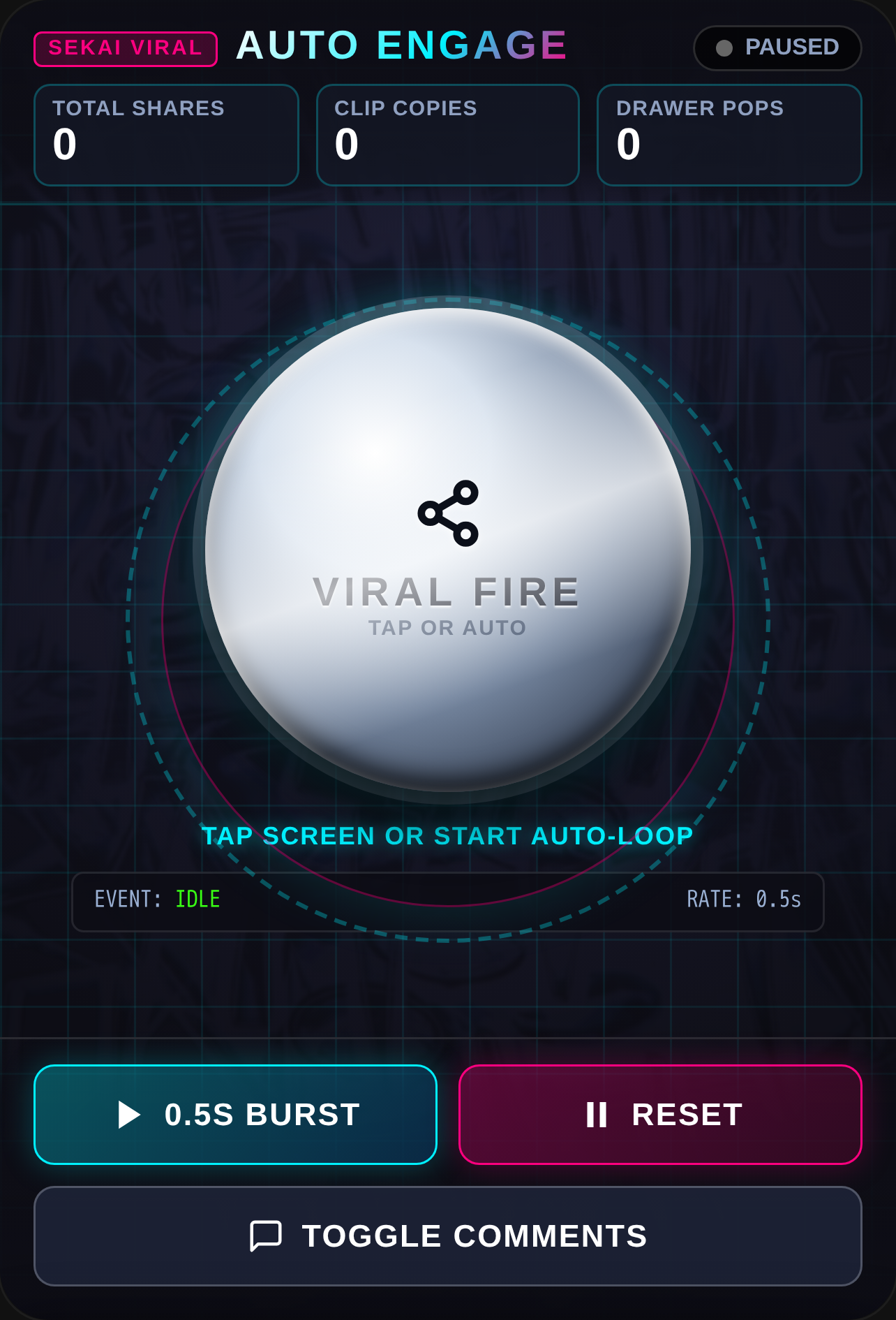 VIRAL STORM —Play my Sekai game! cover