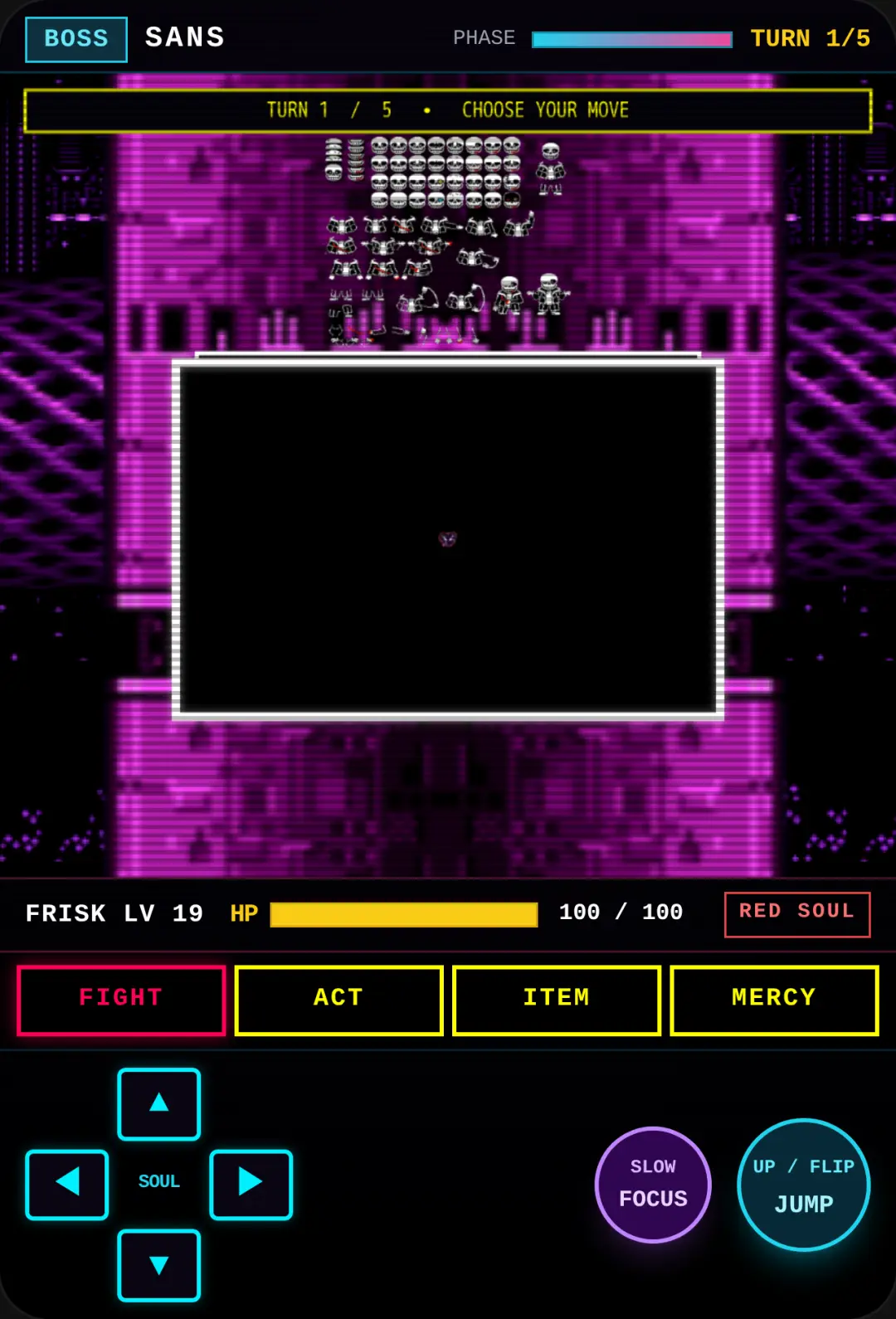 SANS NEO GLITCH FIGHT cover