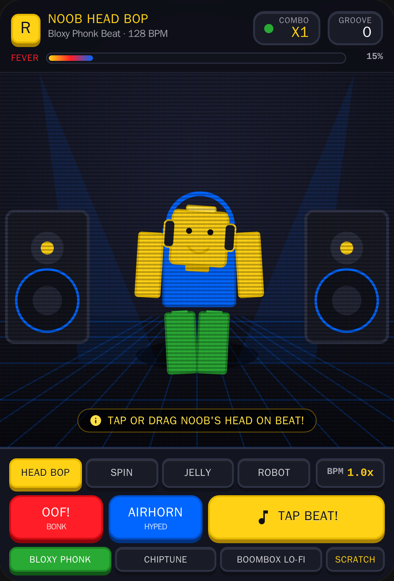 Bloxy Head Bop Studio cover