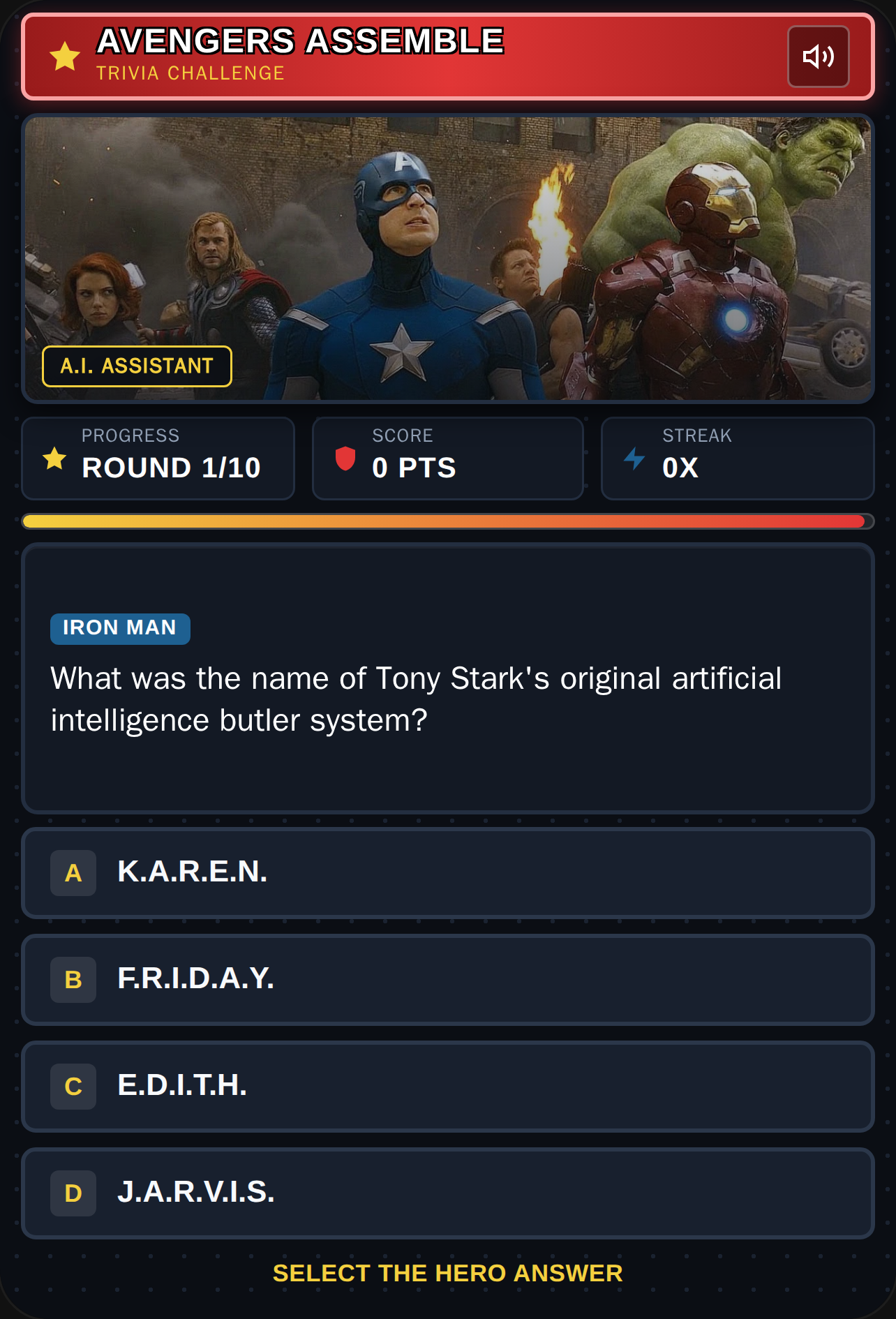 Avengers: Earth's Mightiest Trivia cover