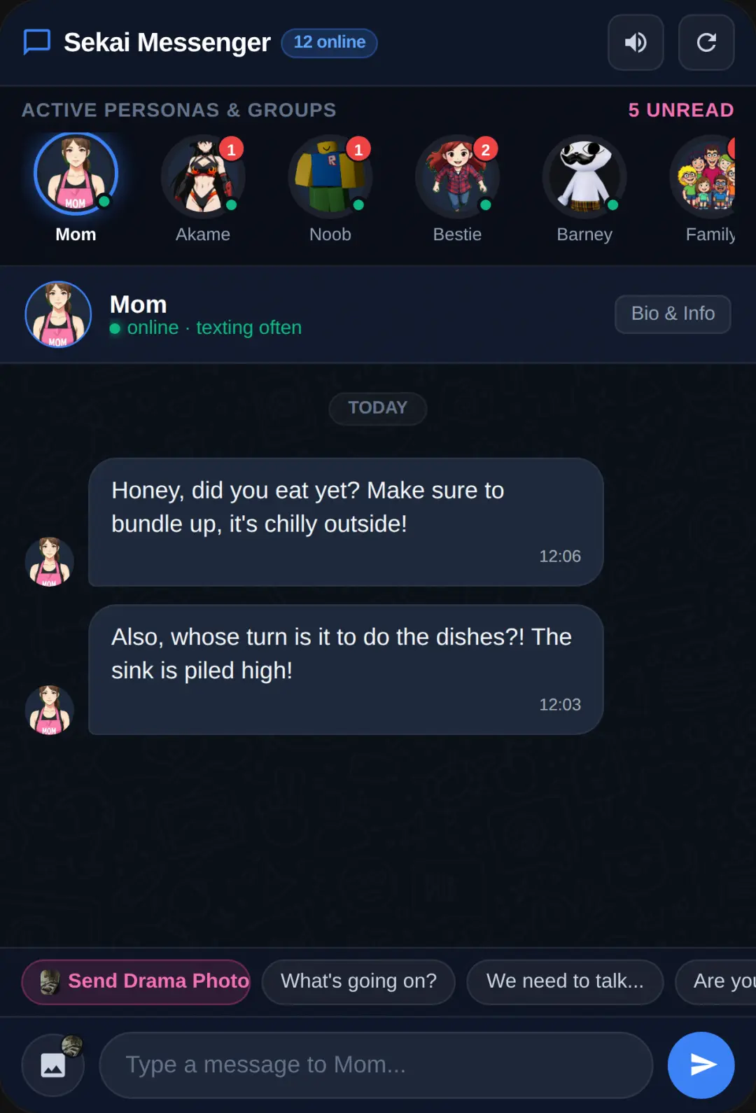 Sekai Chat Simulator cover