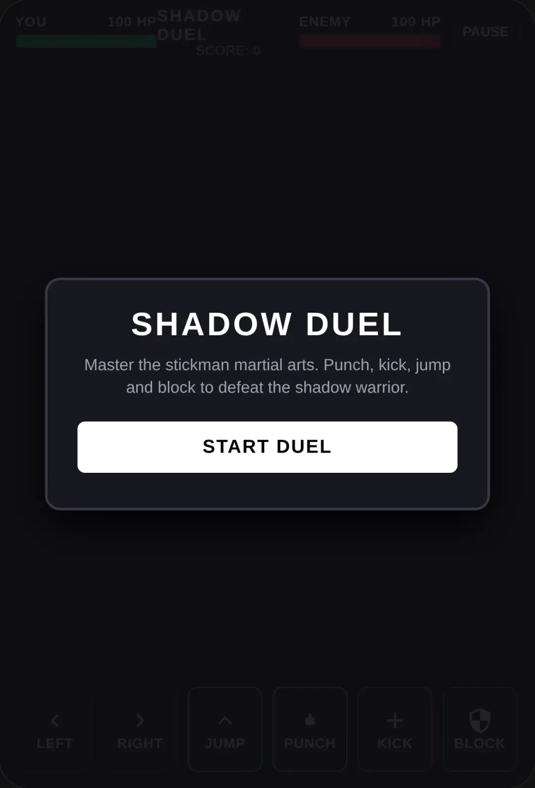 SHADOW DUEL cover