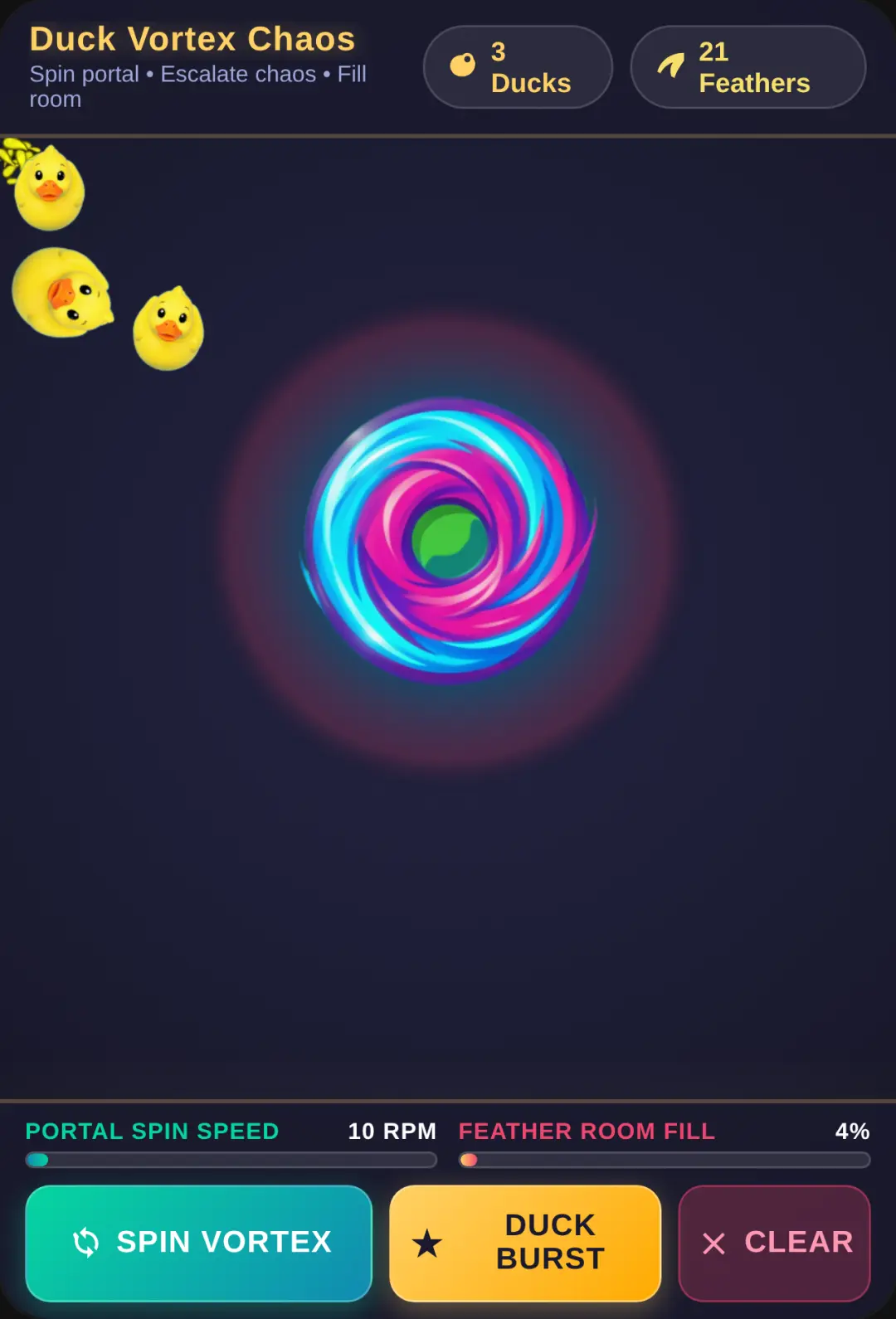 Duck Vortex Chaos Simulator cover