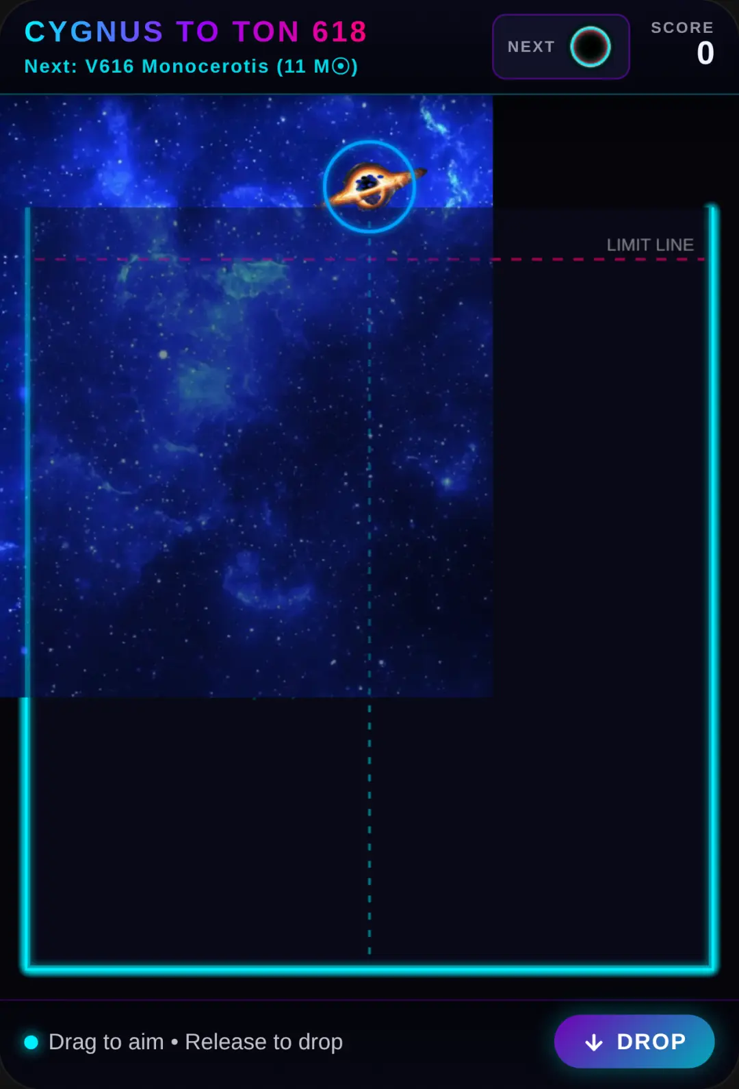 Black Hole Merge: Cygnus to TON 618 cover