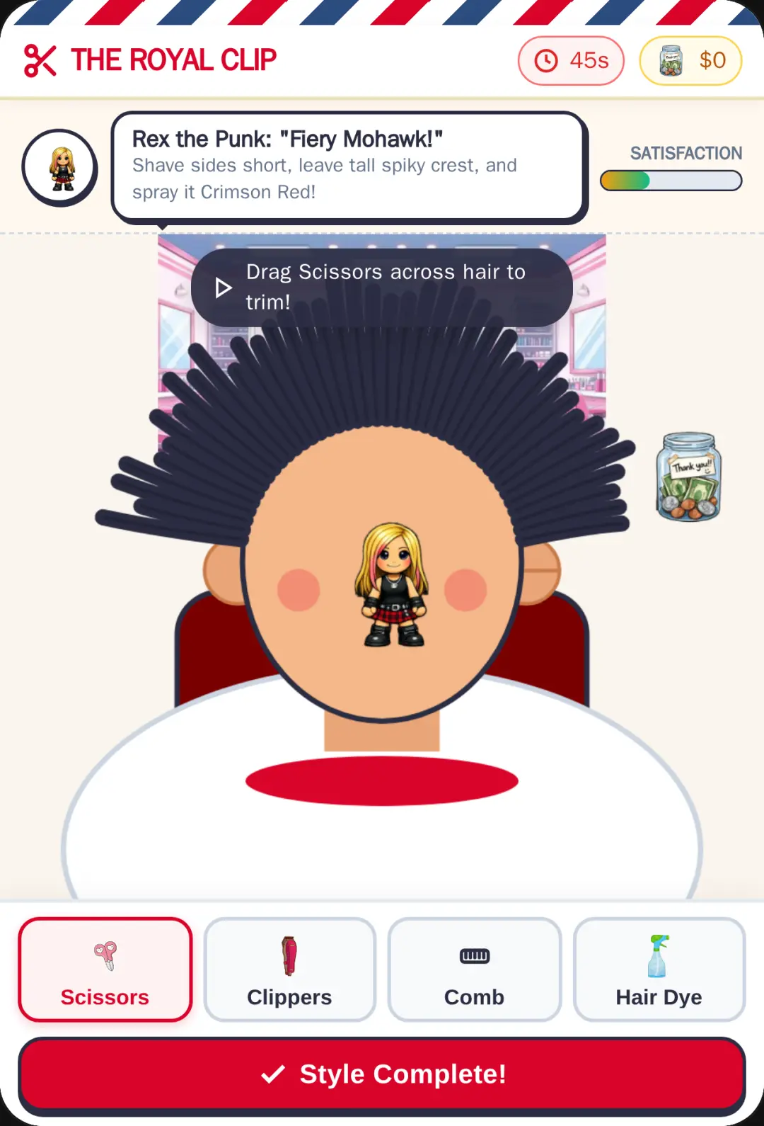 The Royal Clip - Barber Salon cover