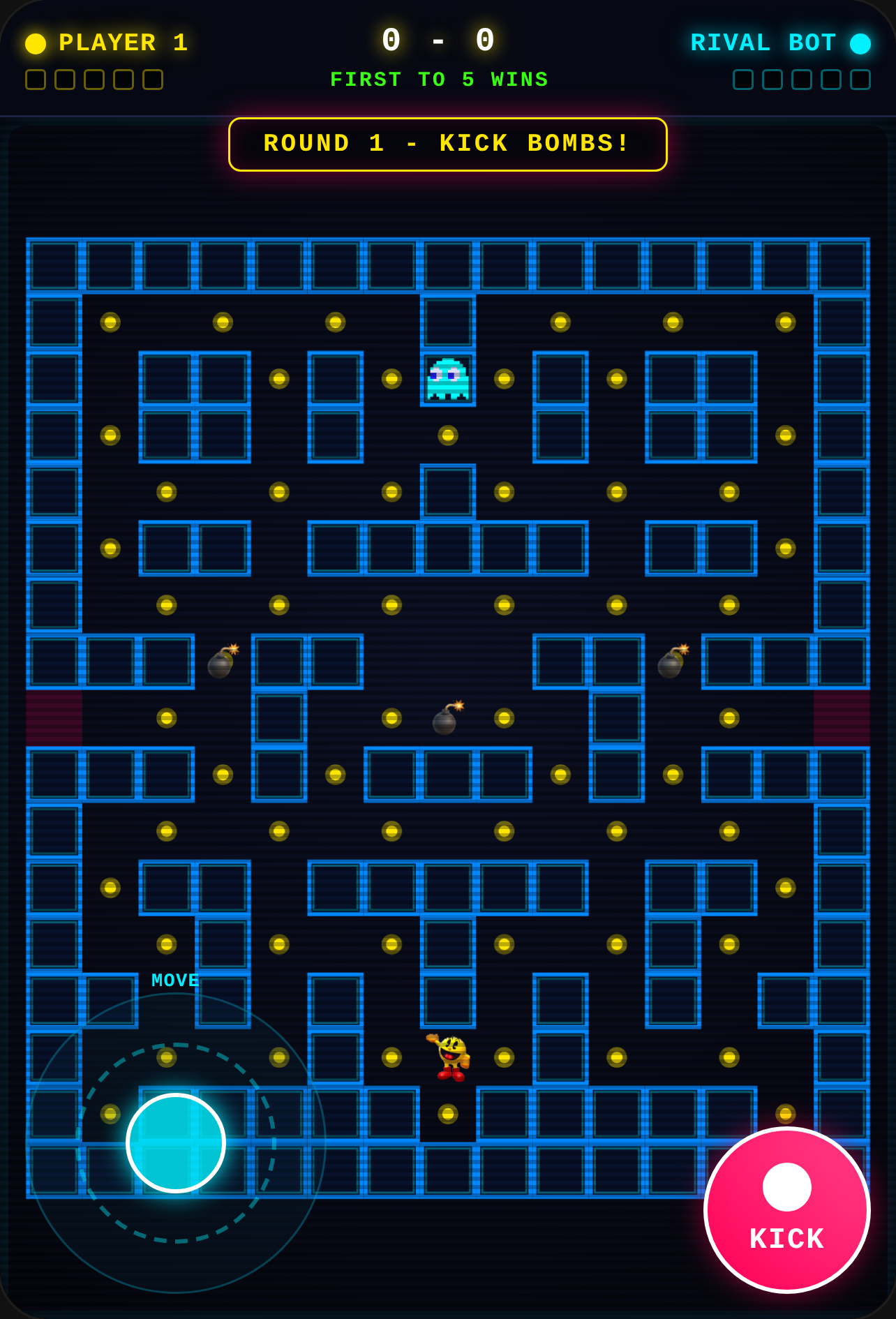 Neon Bomb Maze Arcade cover