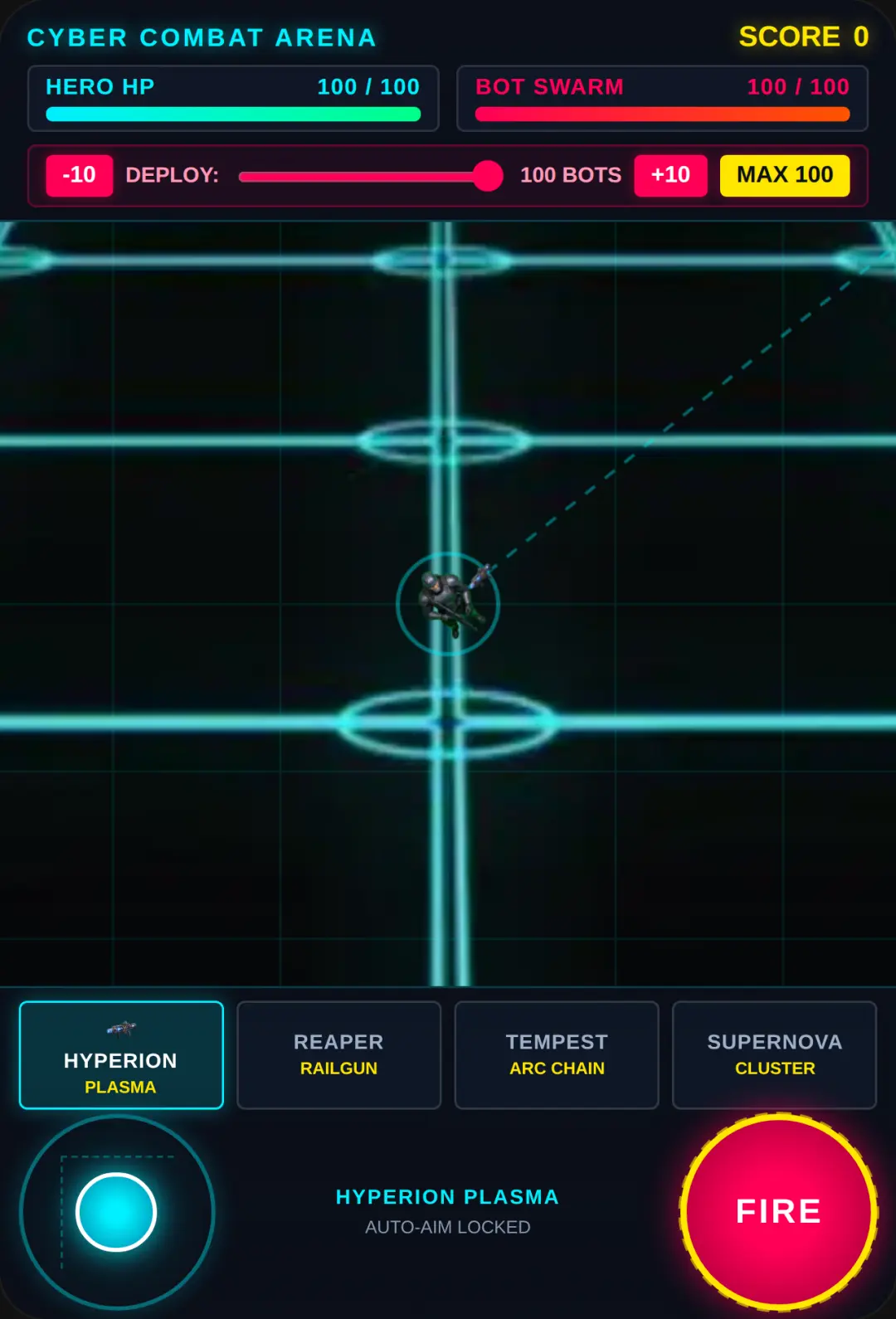 CYBER ASSAULT: 100 BOTS cover