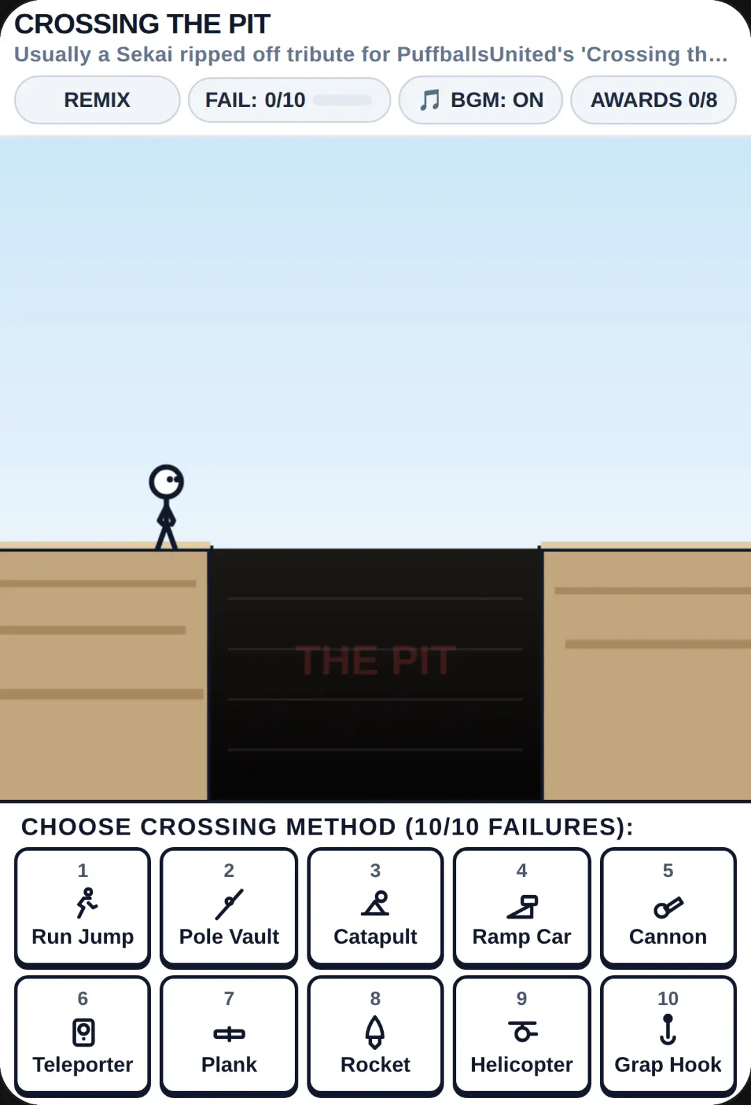 Crossing the Pit: The 10 Methods cover