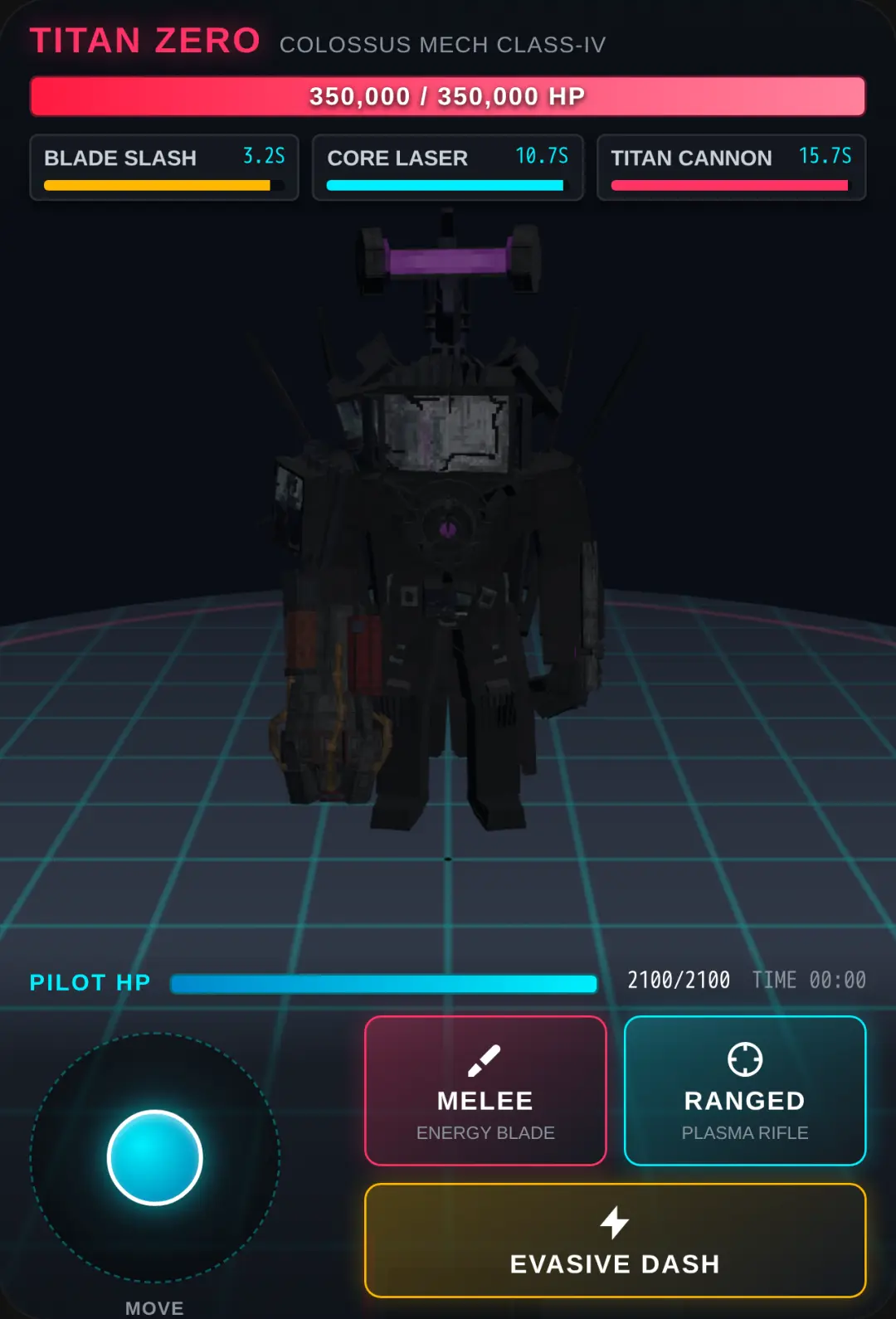 3D Titan Mech Boss Battle cover