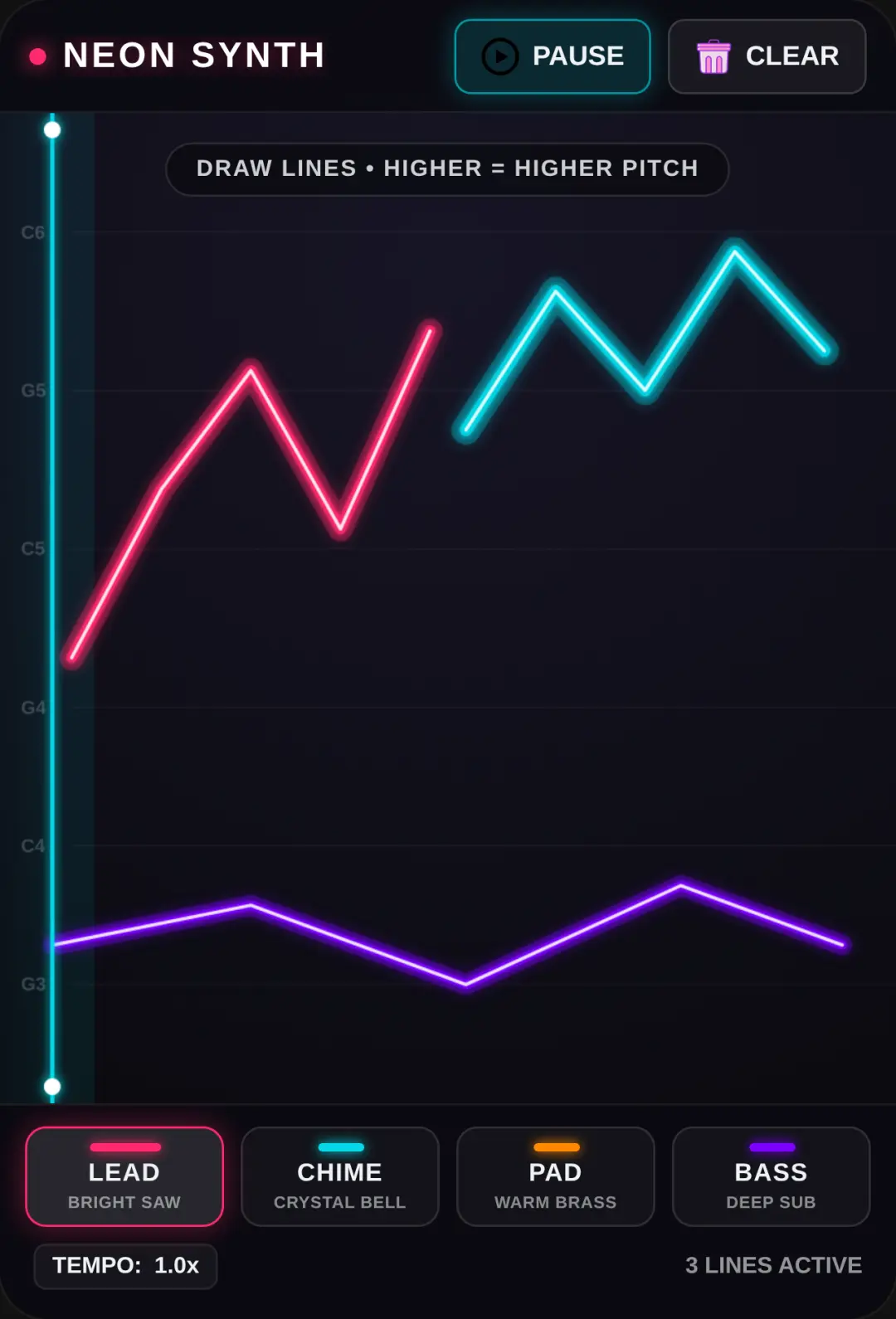 Neon Synth cover