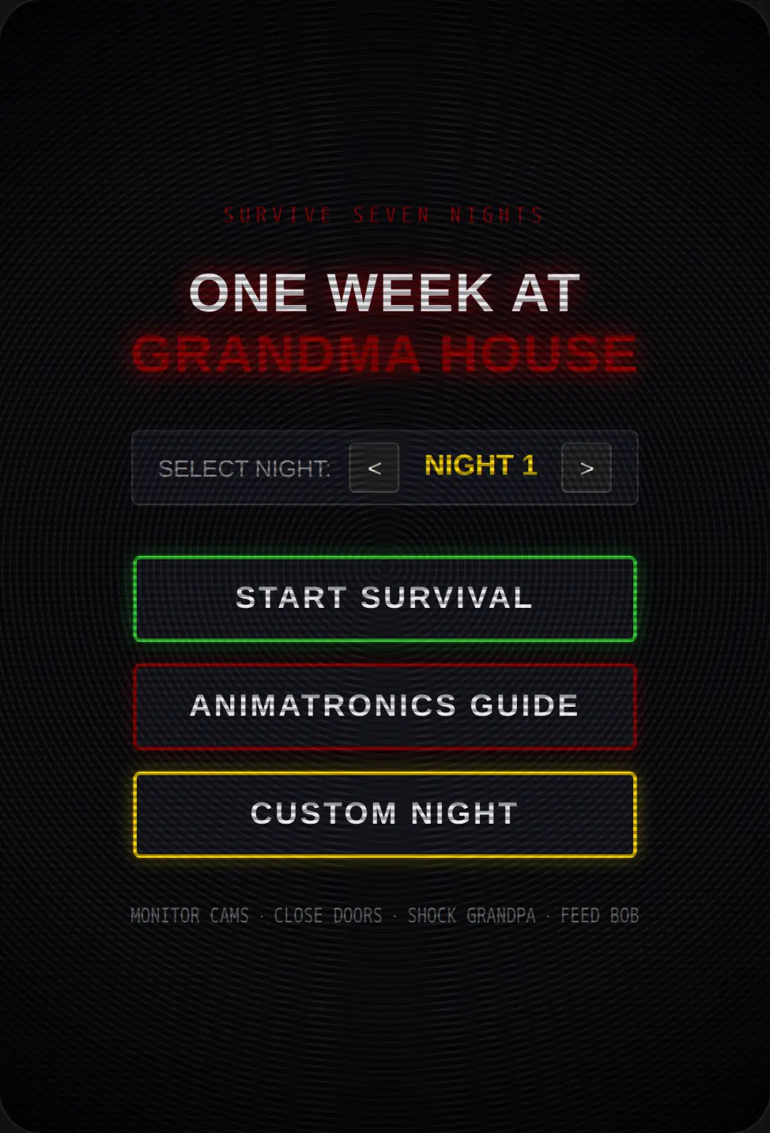One Week at Grandma House cover