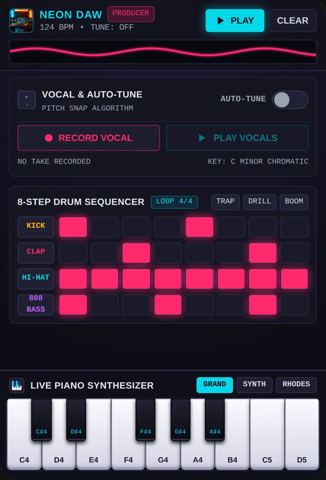 Neon Studio Beatmaker cover