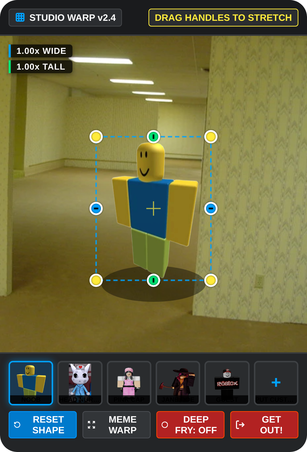 Roblox Backrooms Stretch Meme cover