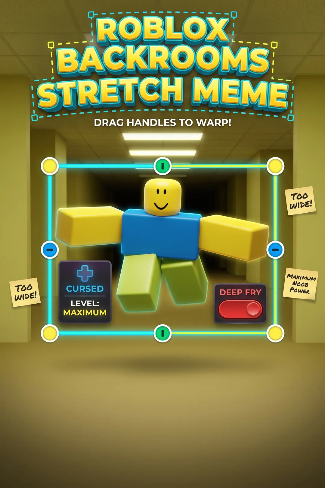 Roblox Backrooms Stretch Meme