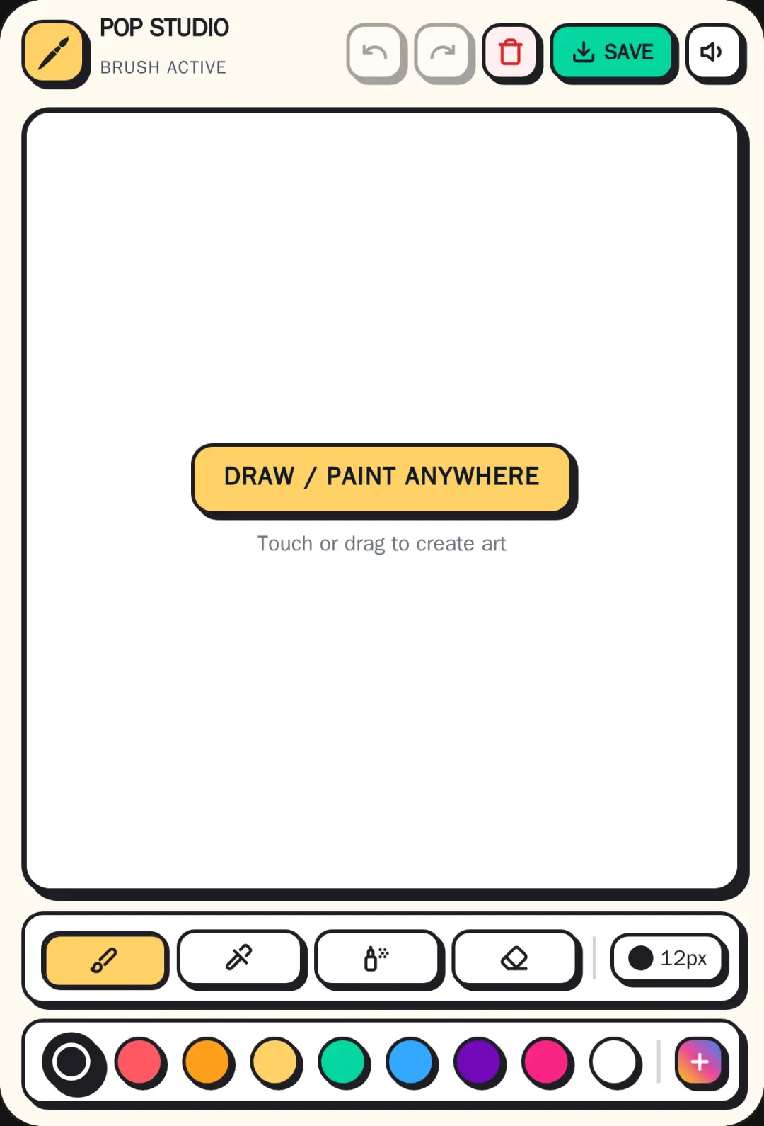PopStudio - Interactive Art Canvas cover