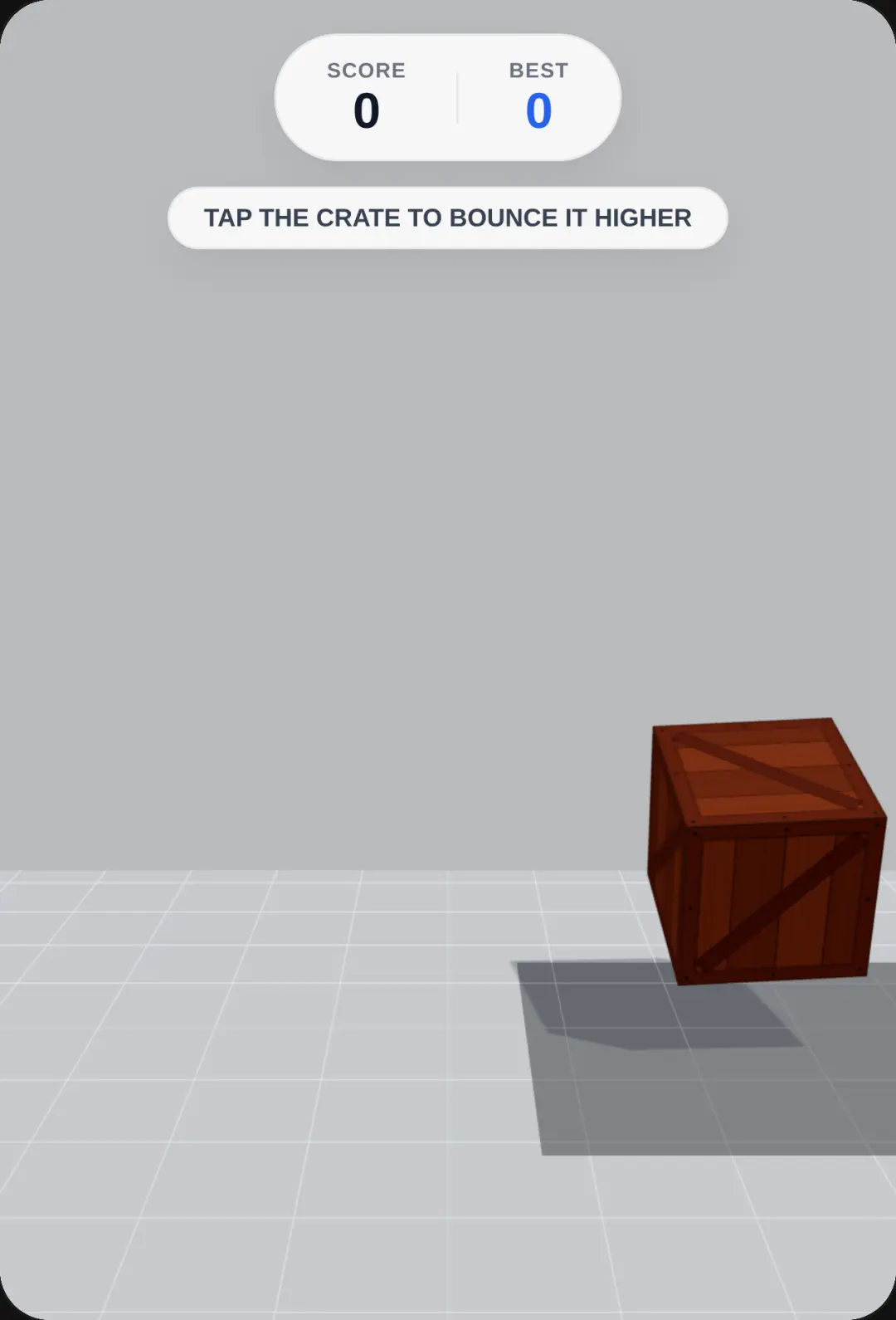 3D Wooden Crate Bounce cover