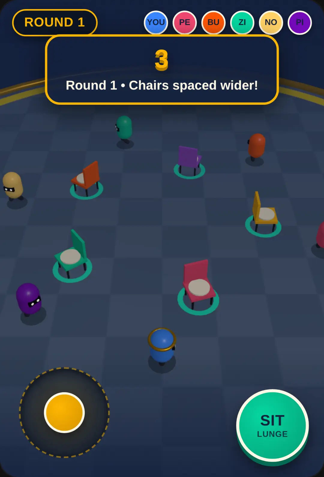 Musical Chairs Dash cover