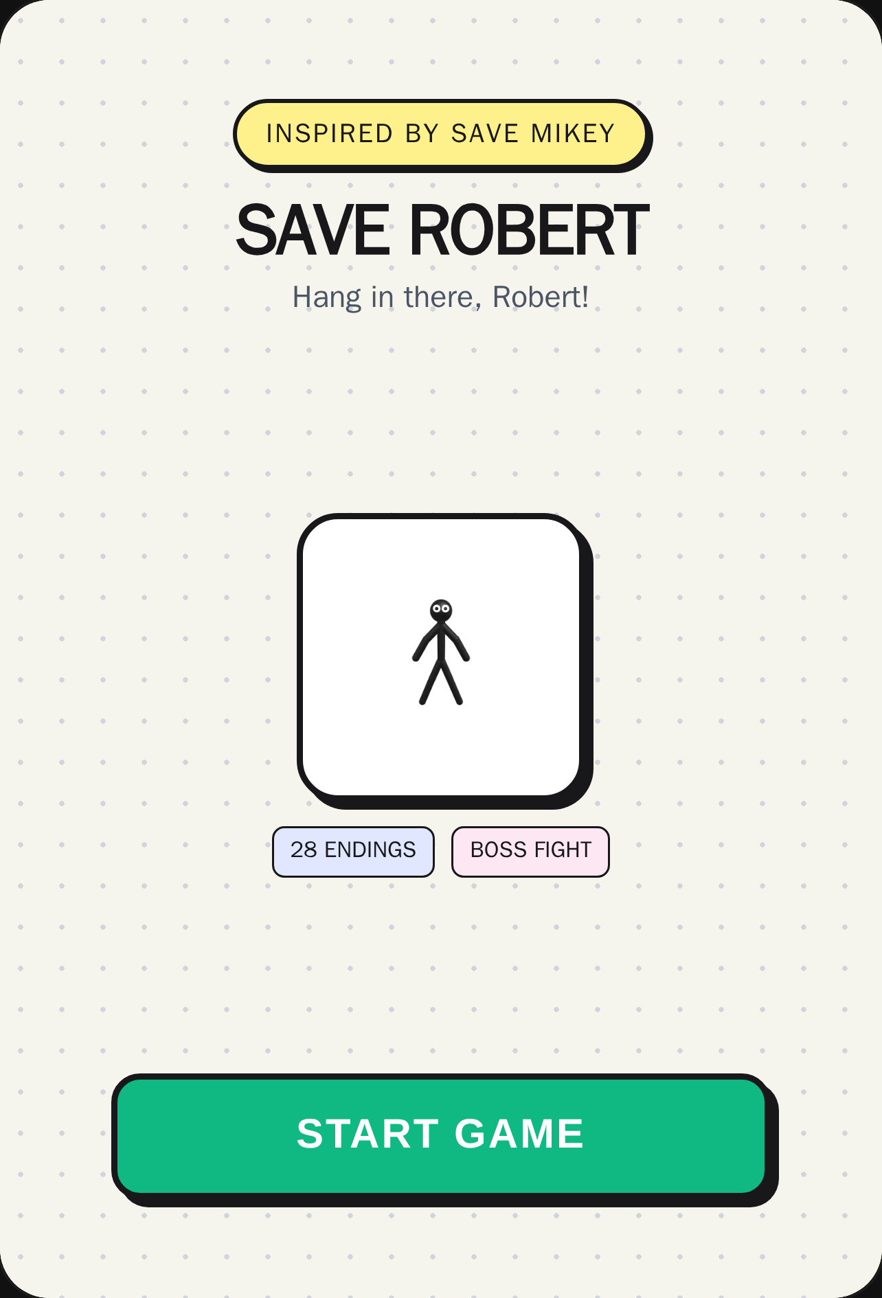 Save Robert - Stickman Multiverse cover
