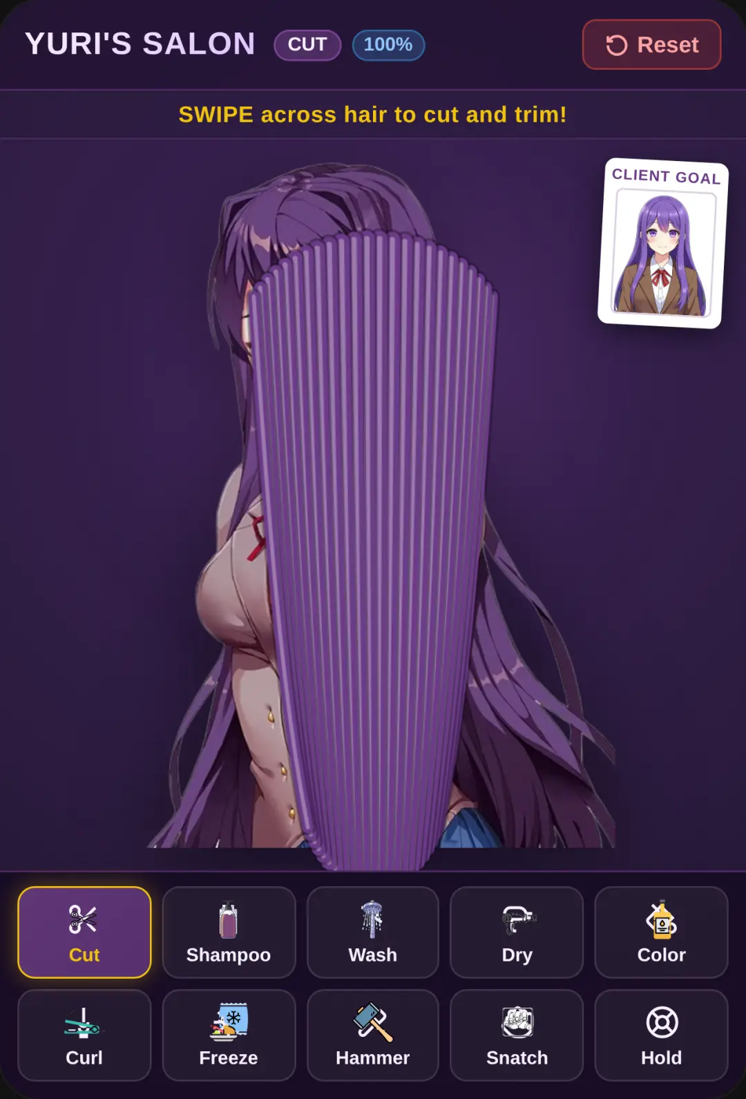 Yuri's Hair Salon! cover