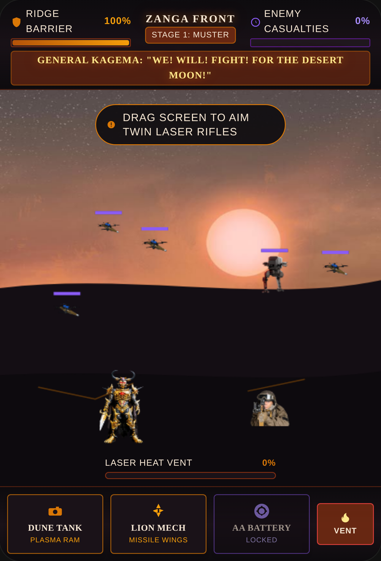 Desert Moon: The Lion's Fury cover