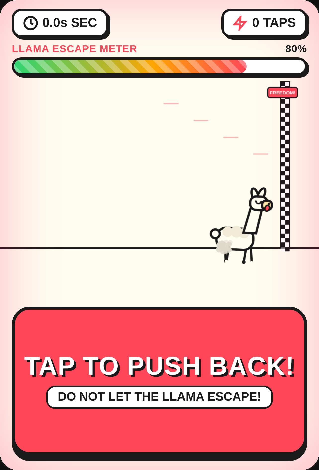 Llama Escape Frenzy cover