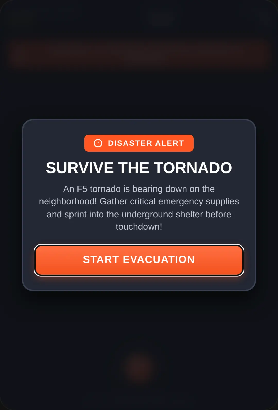 Survive the Tornado cover