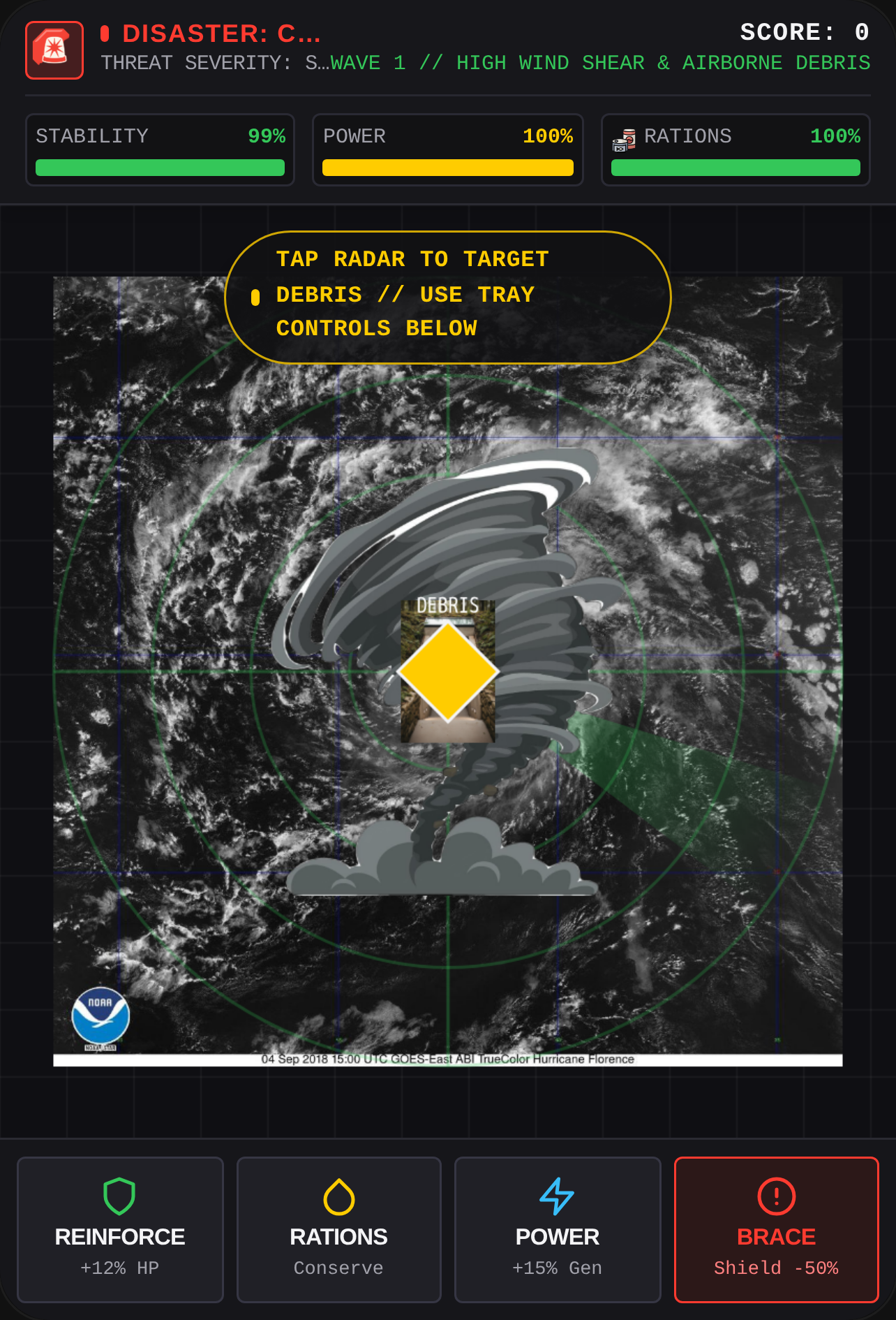 Disaster Survival // Emergency Broadcast cover
