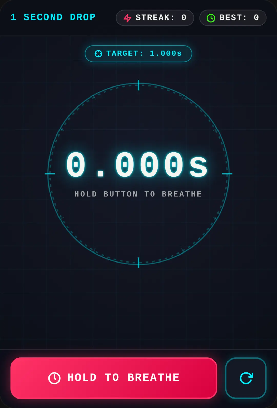 1 Second Drop cover