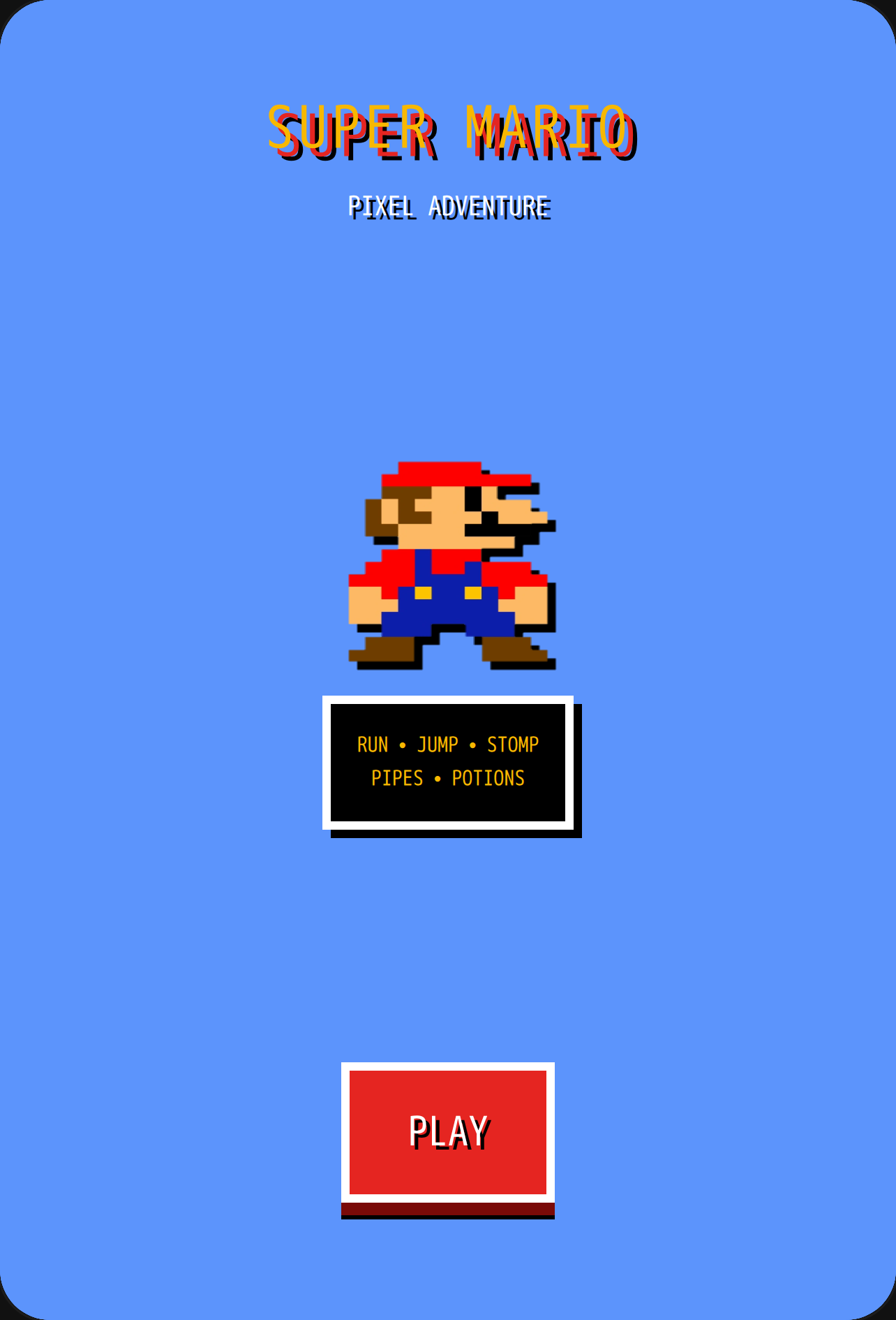 Super Pixel Mario cover